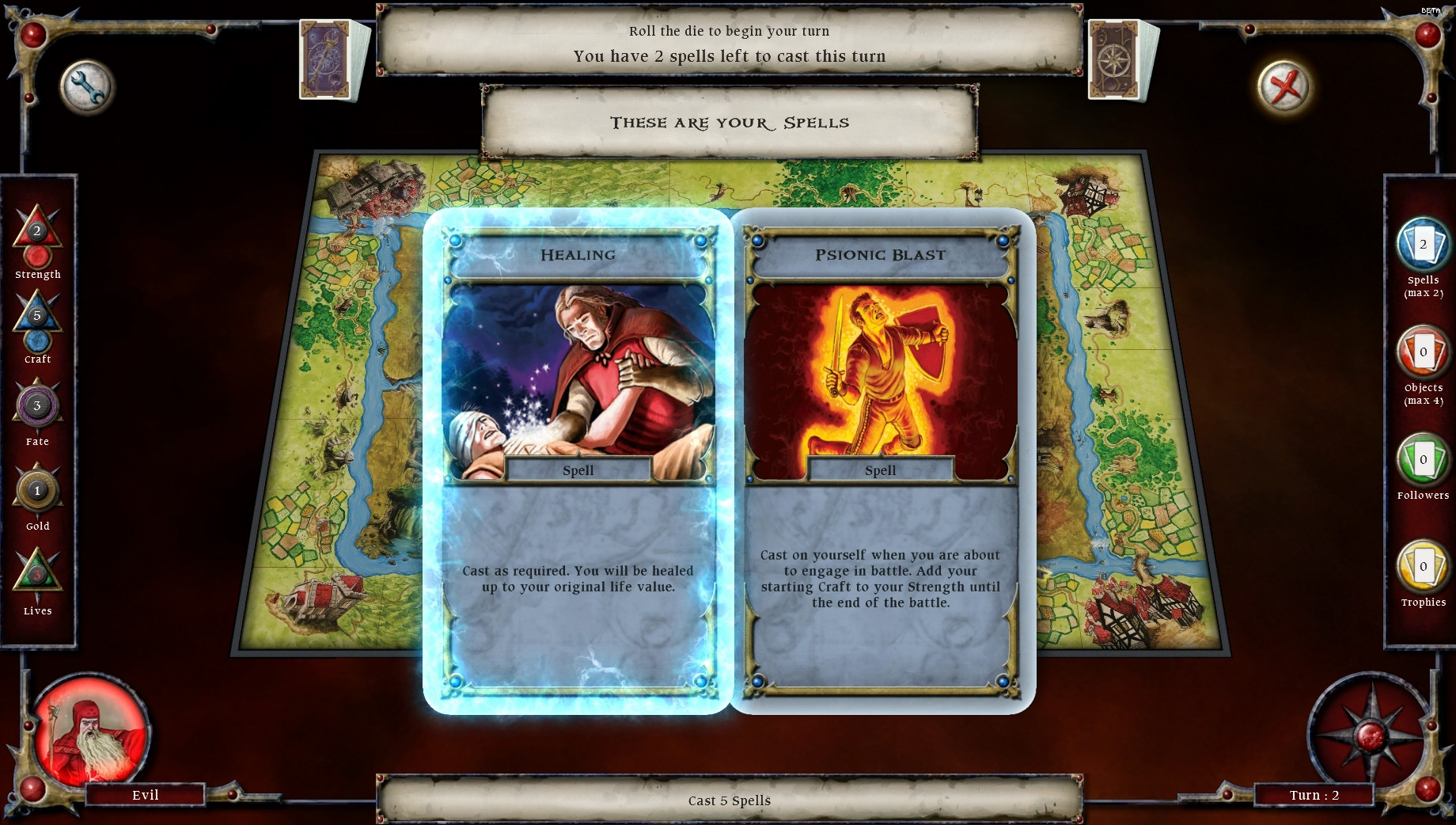 Talisman: Prologue screenshot