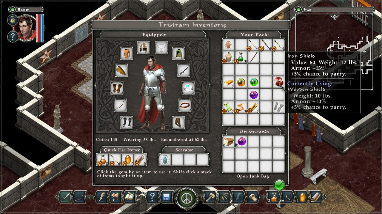Avadon: The Black Fortress screenshot