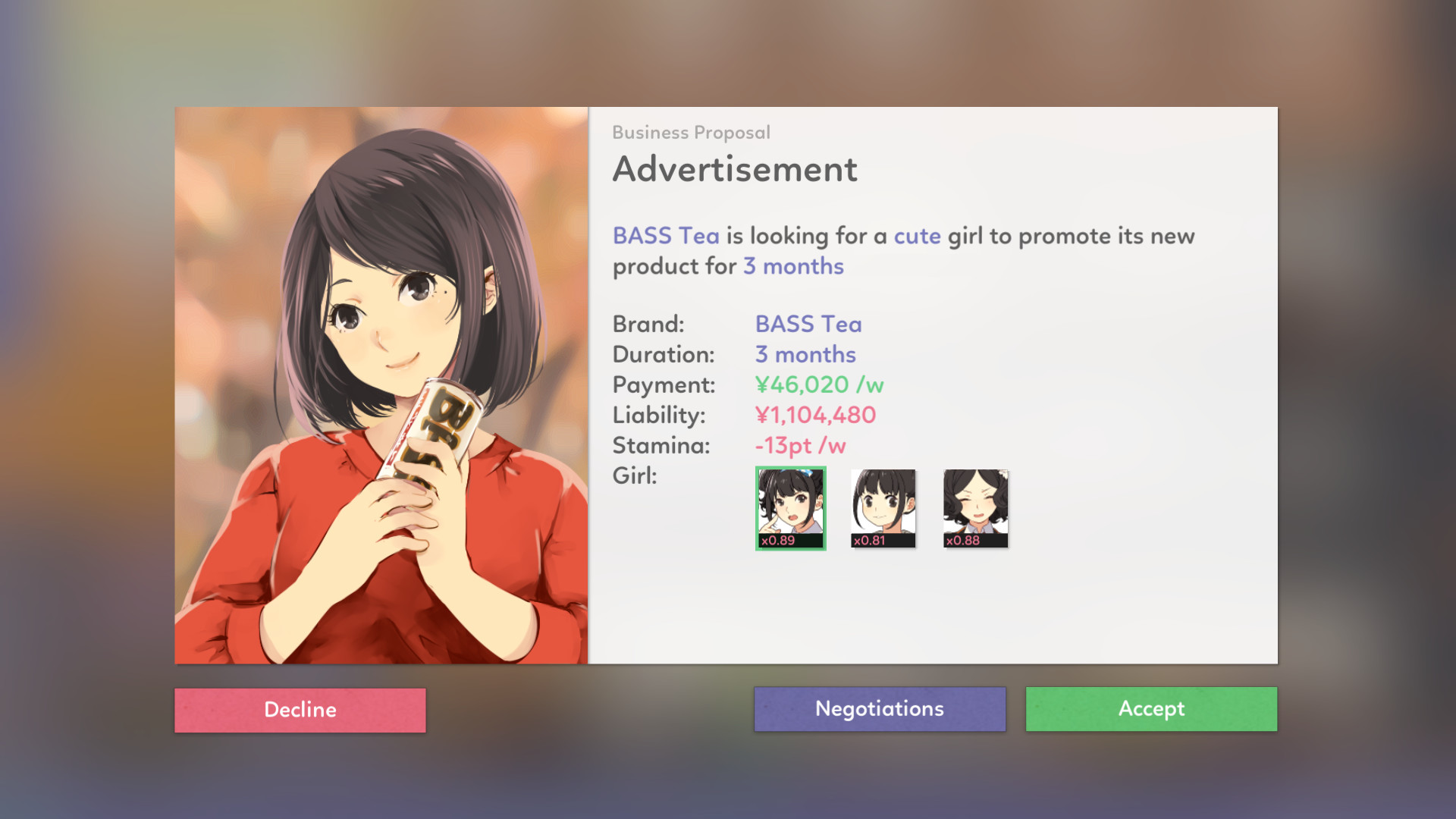 Idol Manager screenshot
