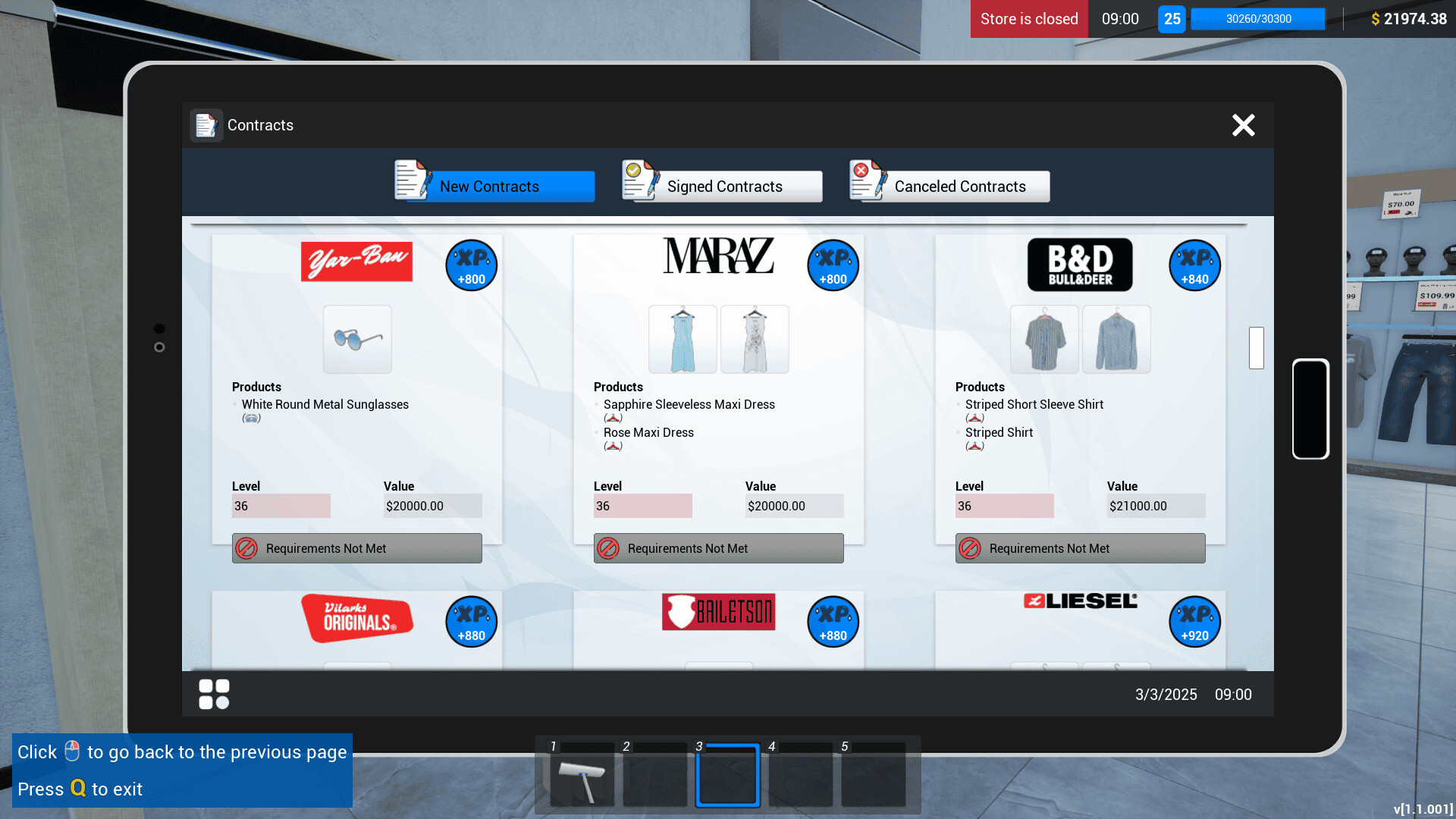 Retail Company Simulator screenshot