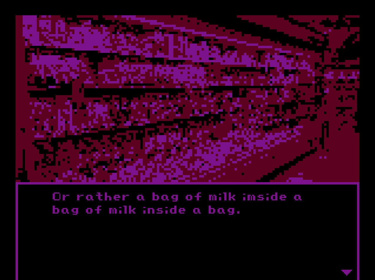 Milk inside a bag of milk inside a bag of milk screenshot