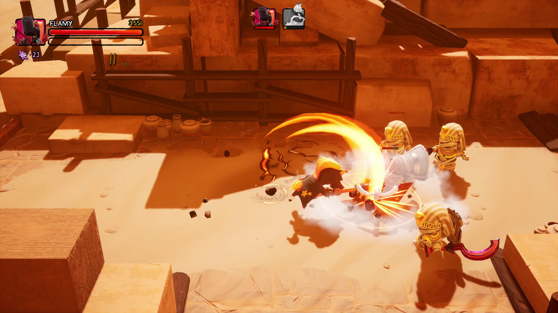 Big Helmet Heroes screenshot