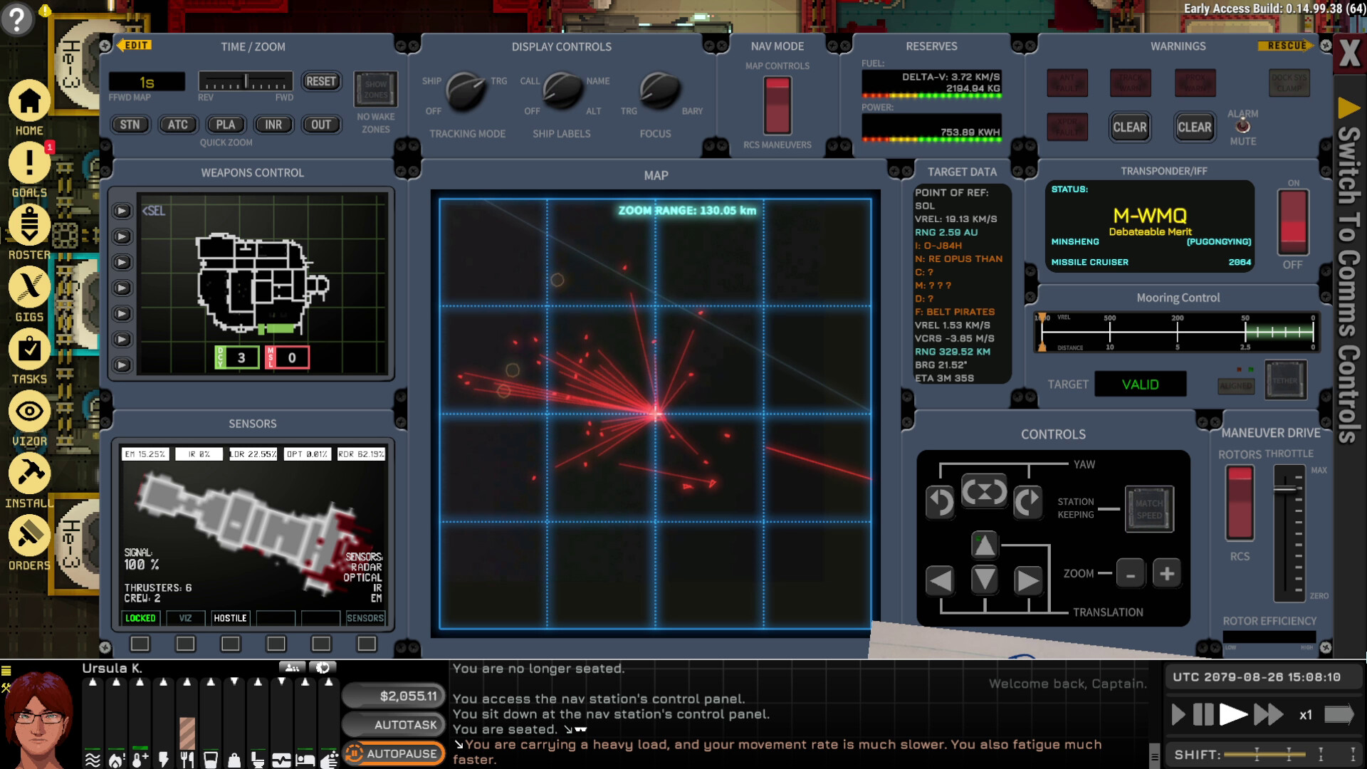 Ostranauts screenshot