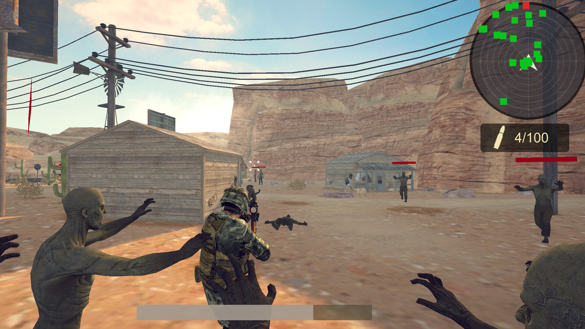 Real Zombie War Simulator screenshot