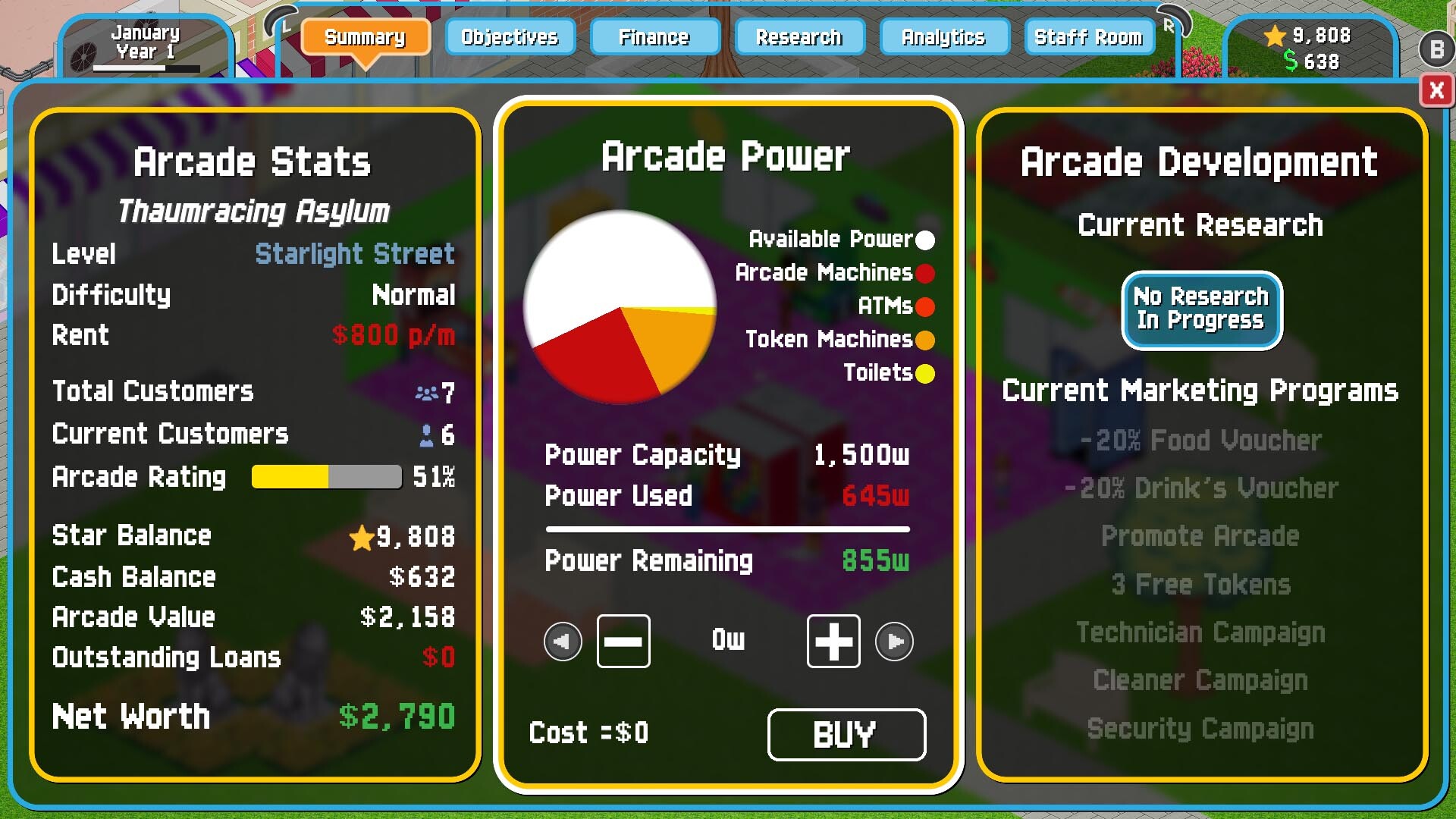 Arcade Tycoon ™ : Simulation Game screenshot