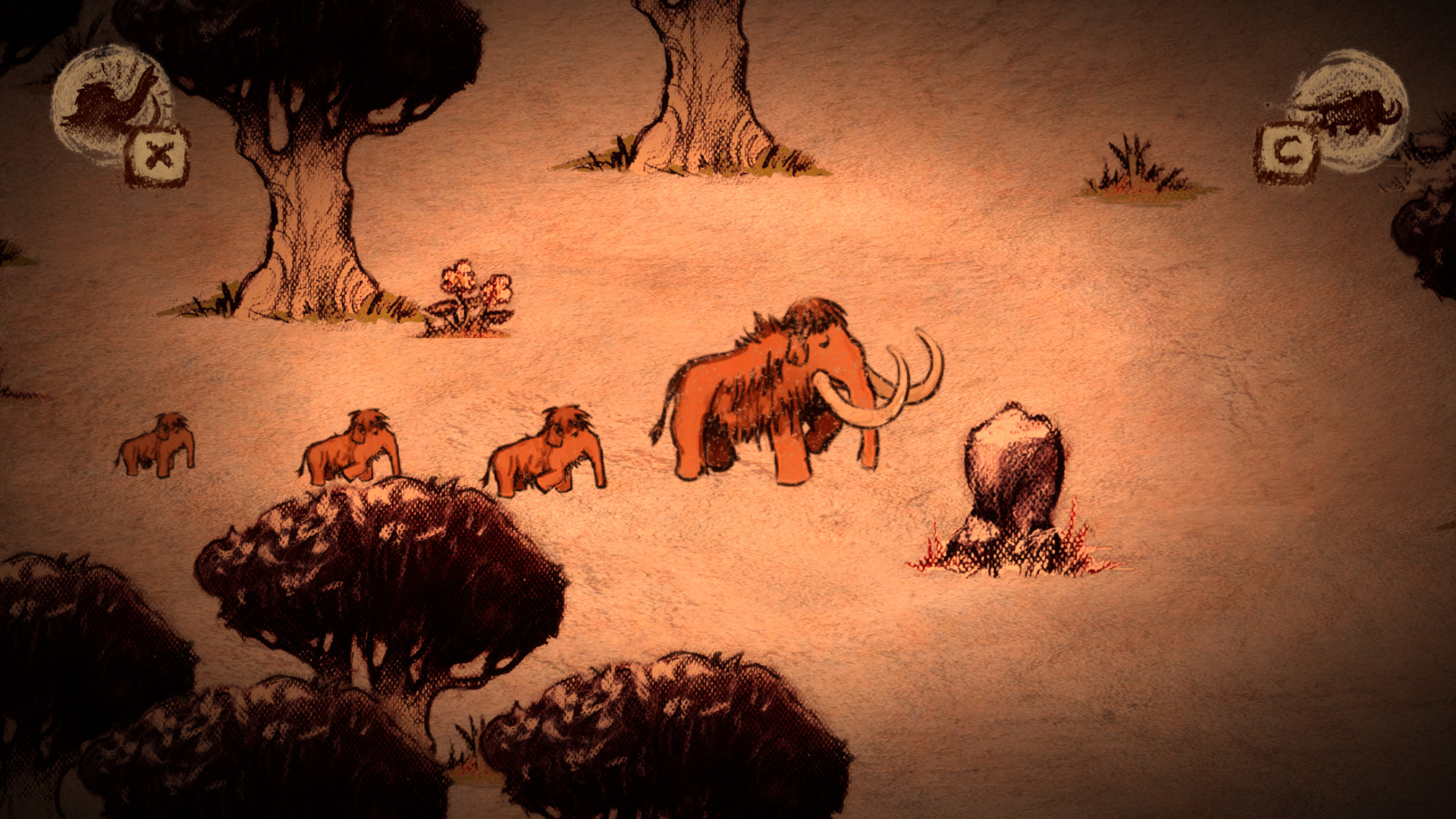 The Mammoth: A Cave Painting screenshot