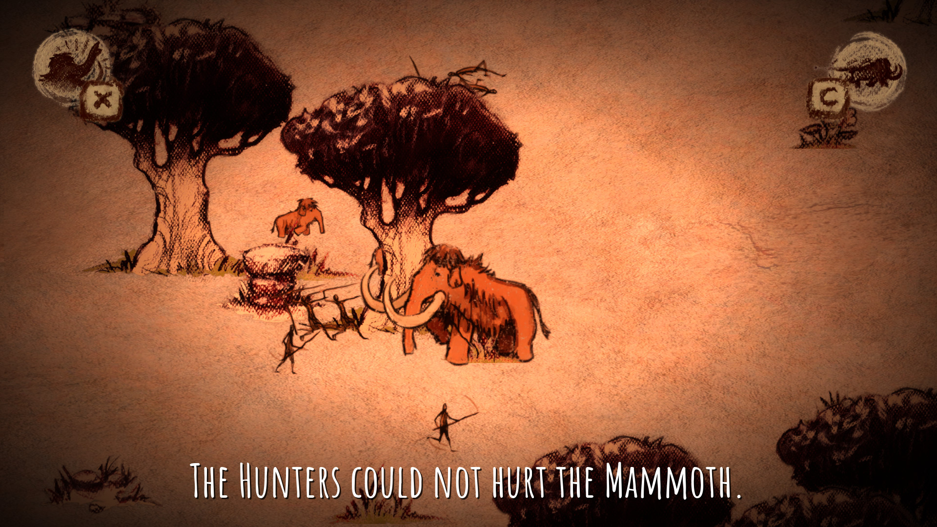 The Mammoth: A Cave Painting screenshot