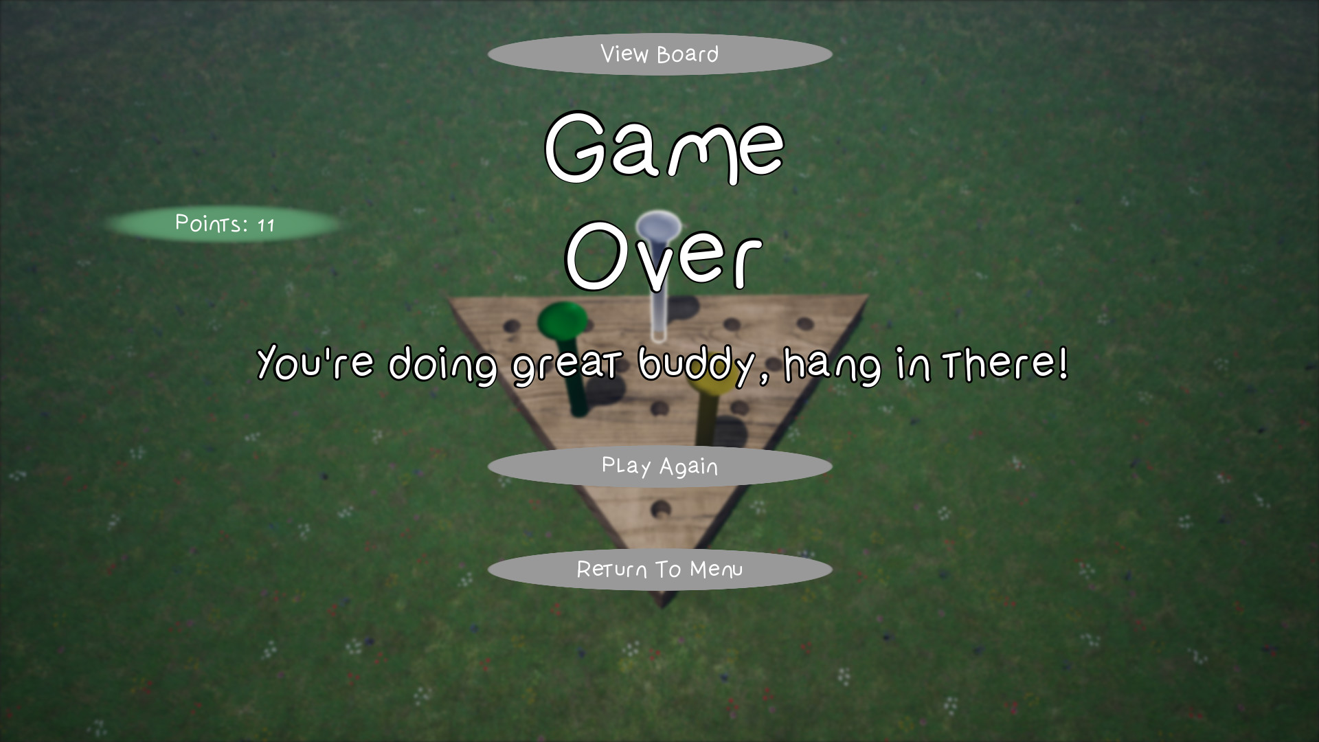 Peg Solitaire screenshot
