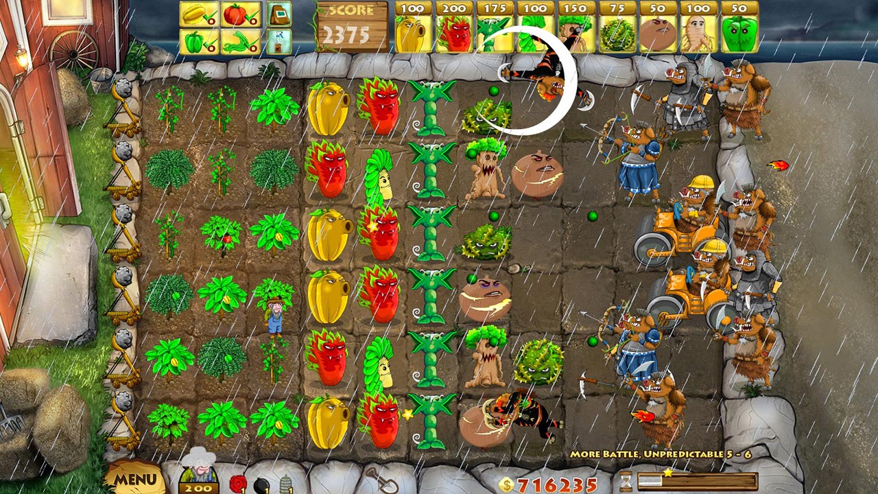 Battle Ranch: Pigs vs Plants screenshot