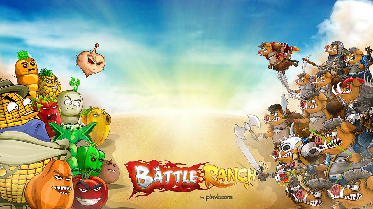 Battle Ranch: Pigs vs Plants screenshot