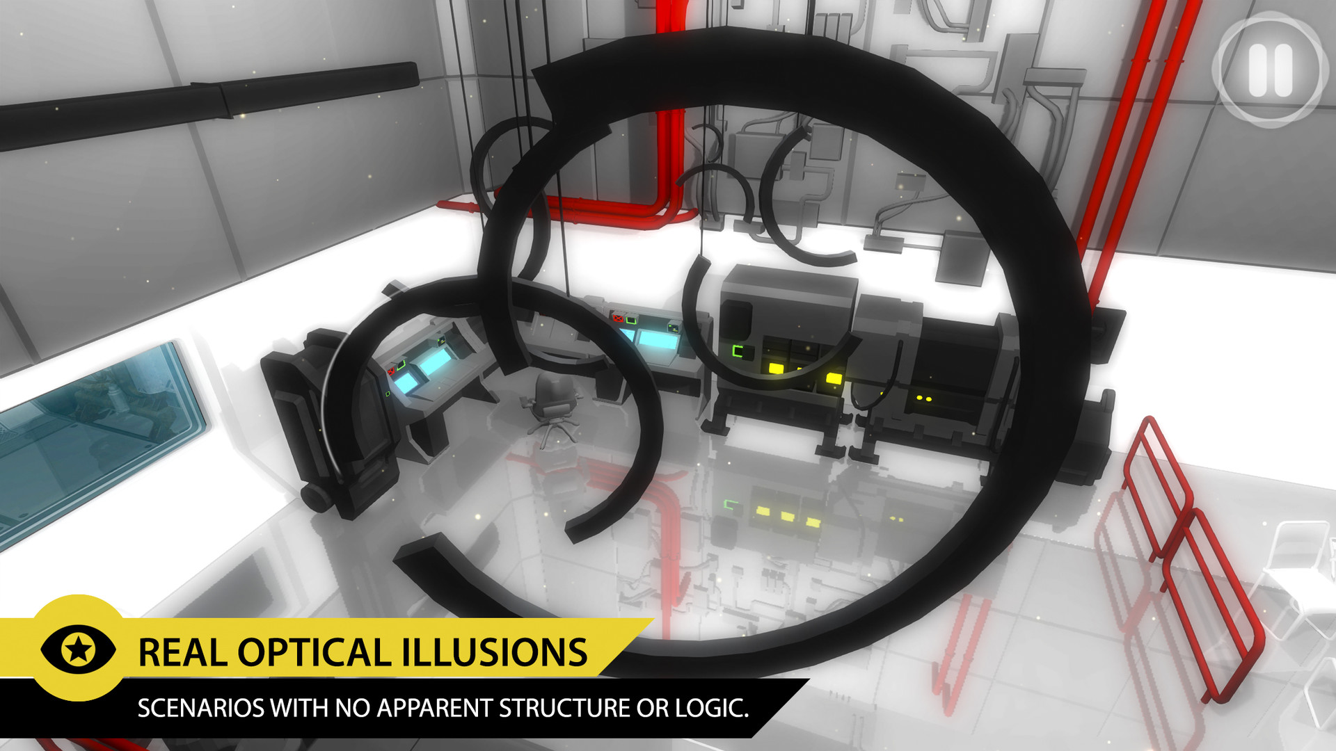 PERFECT ANGLE: The puzzle game based on optical illusions screenshot