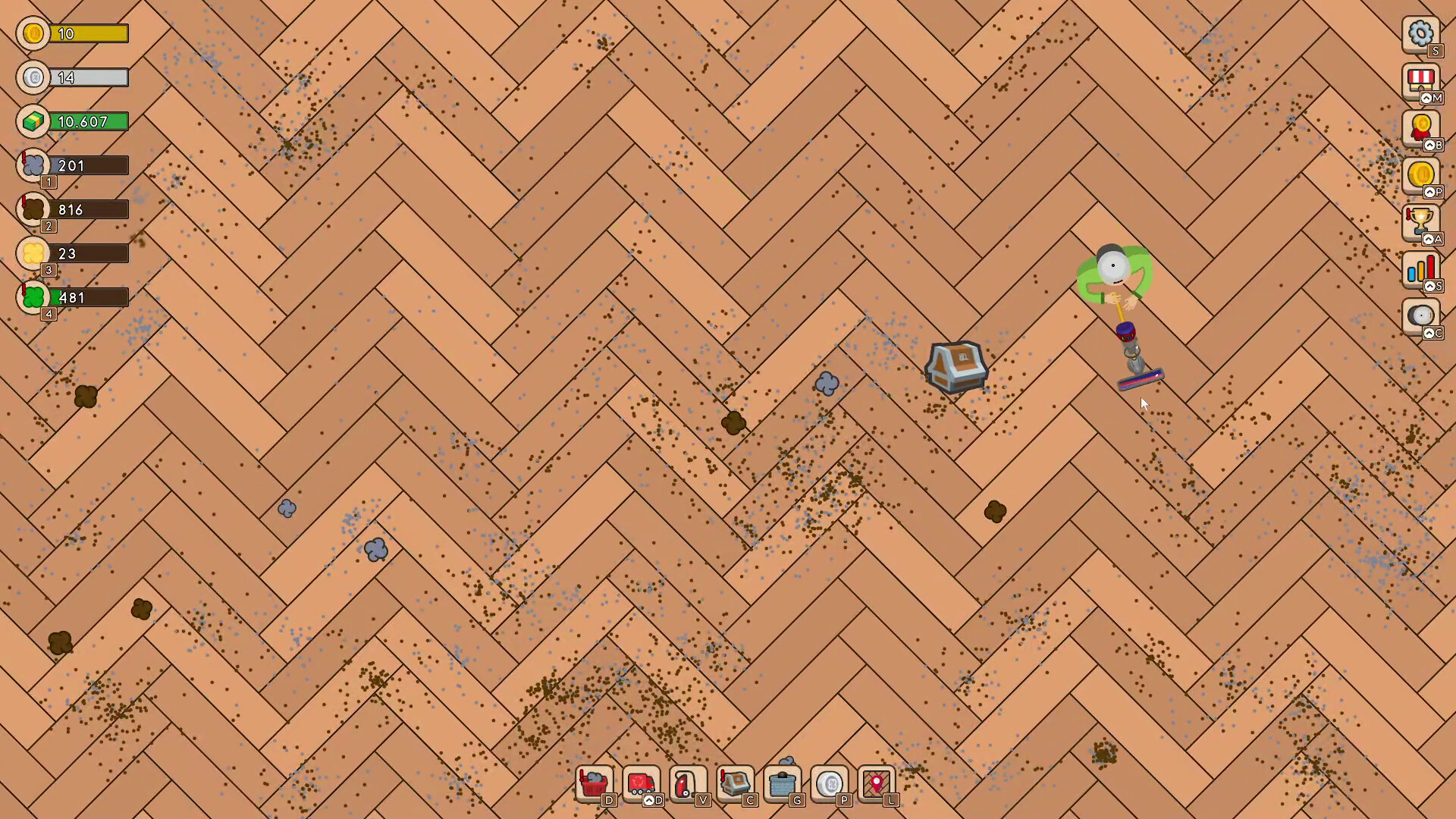 Vacuum Warrior - Idle Game screenshot