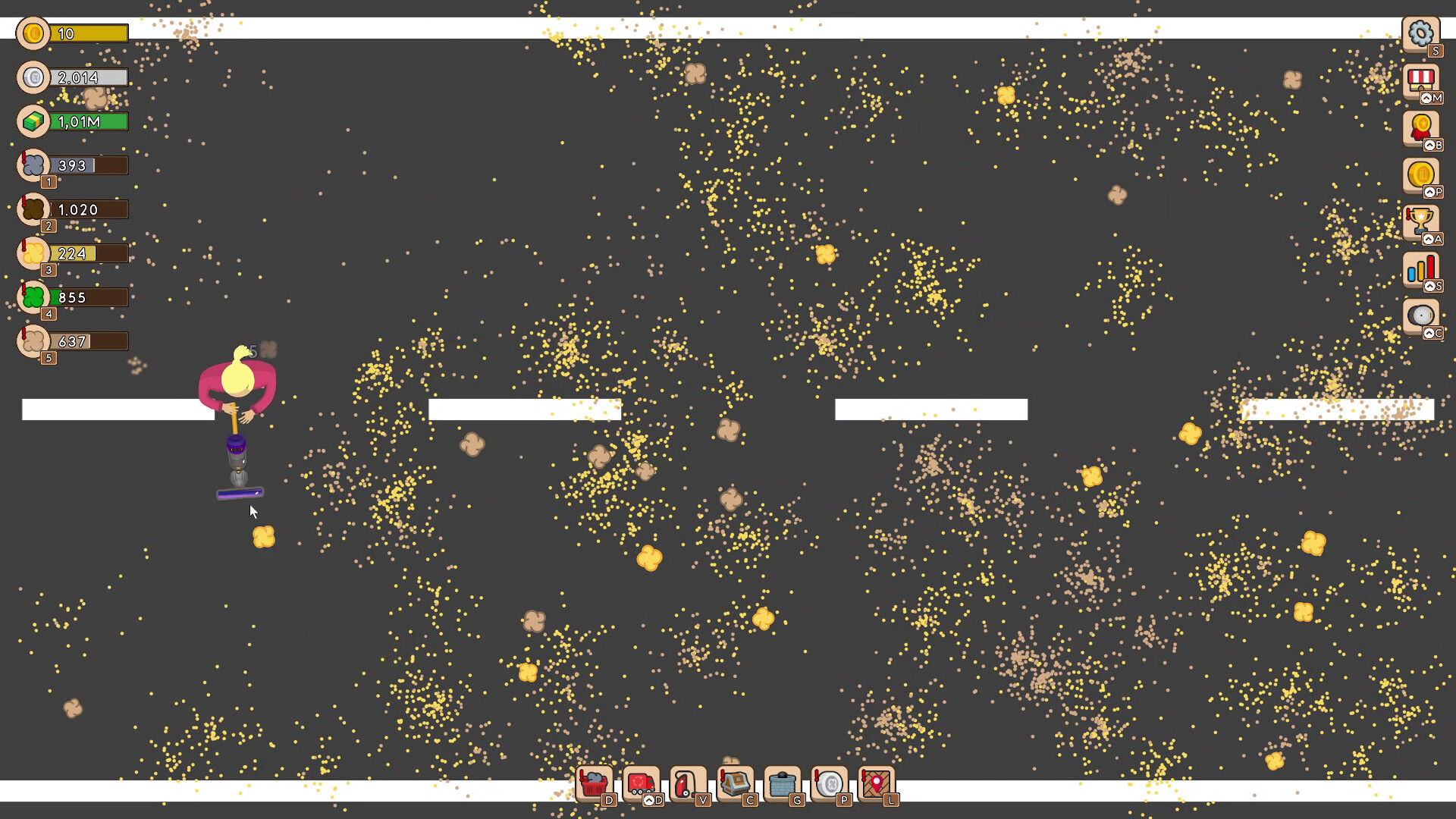 Vacuum Warrior - Idle Game screenshot