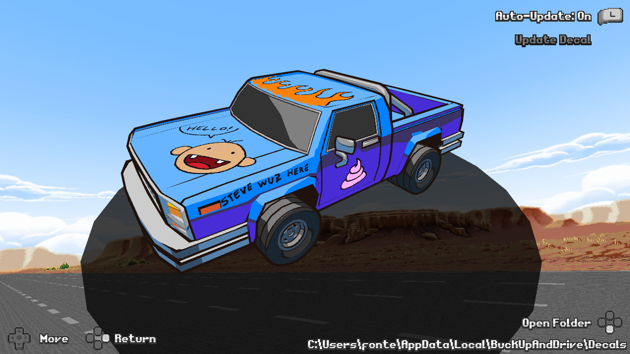Buck Up And Drive! screenshot