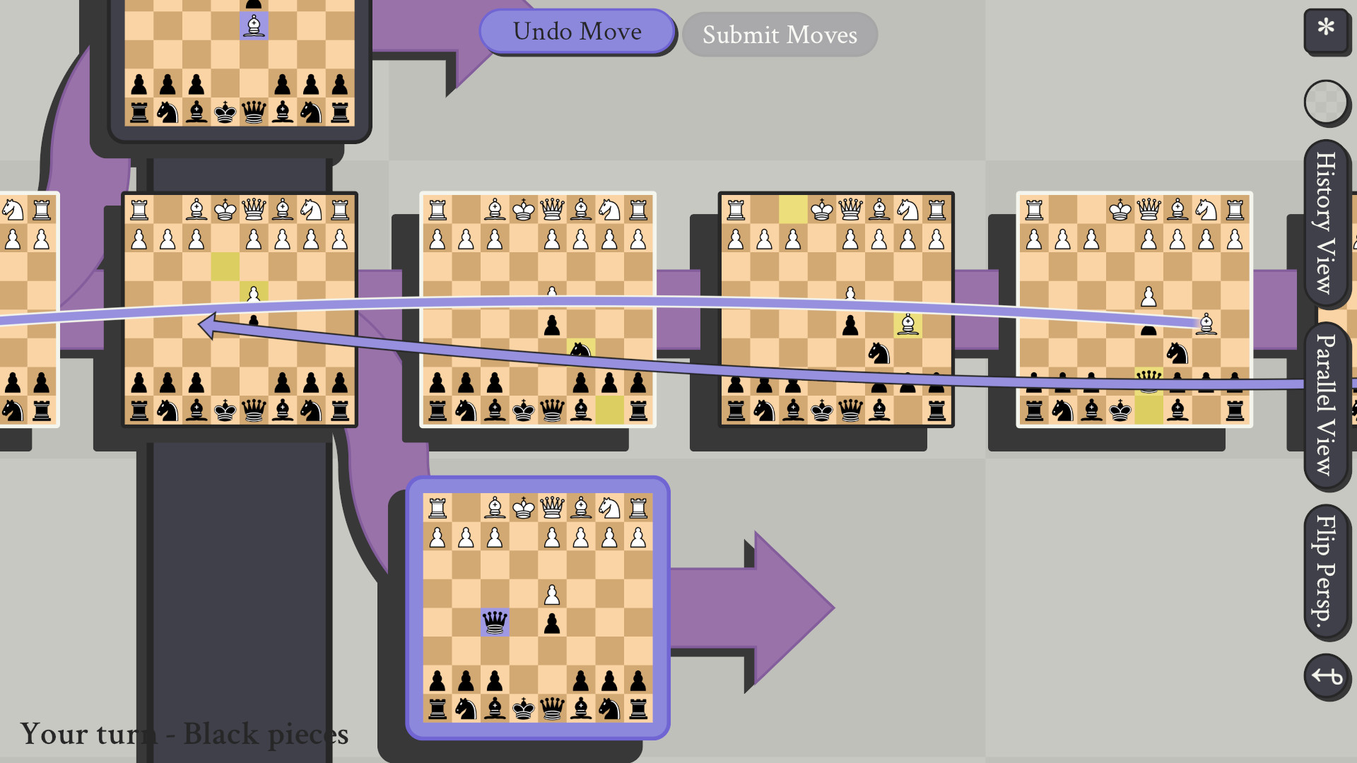 5D Chess With Multiverse Time Travel screenshot