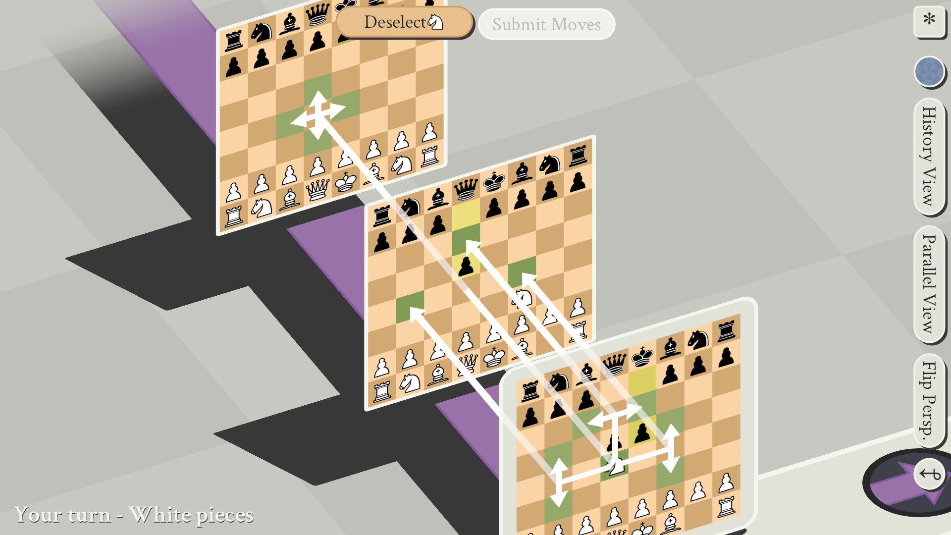 5D Chess With Multiverse Time Travel screenshot