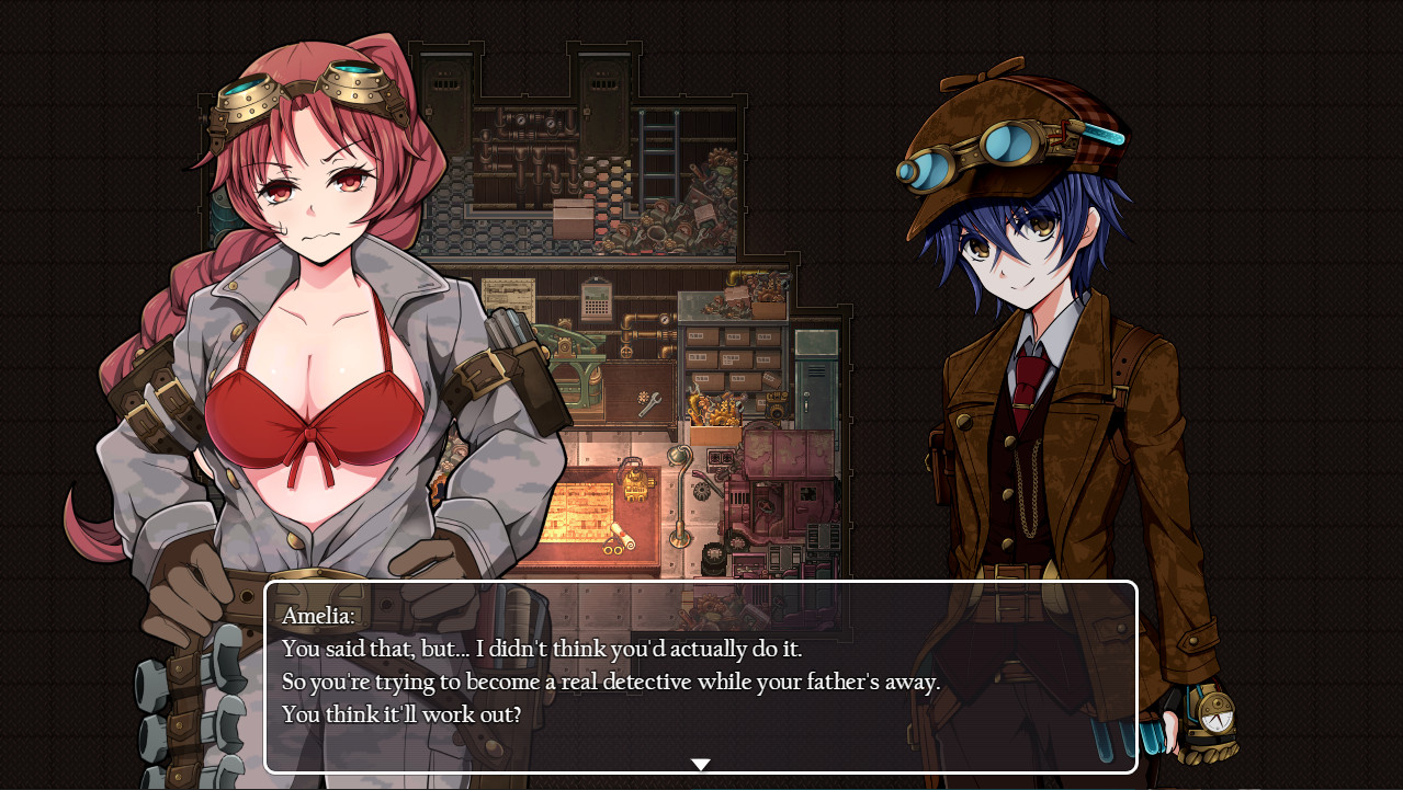 Detective Girl of the Steam City screenshot