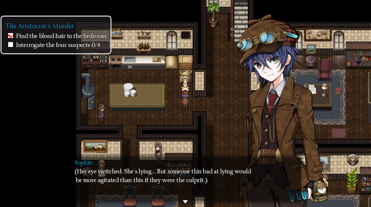 Detective Girl of the Steam City screenshot
