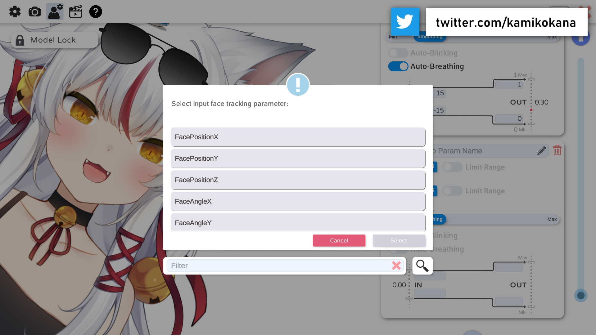 VTube Studio screenshot