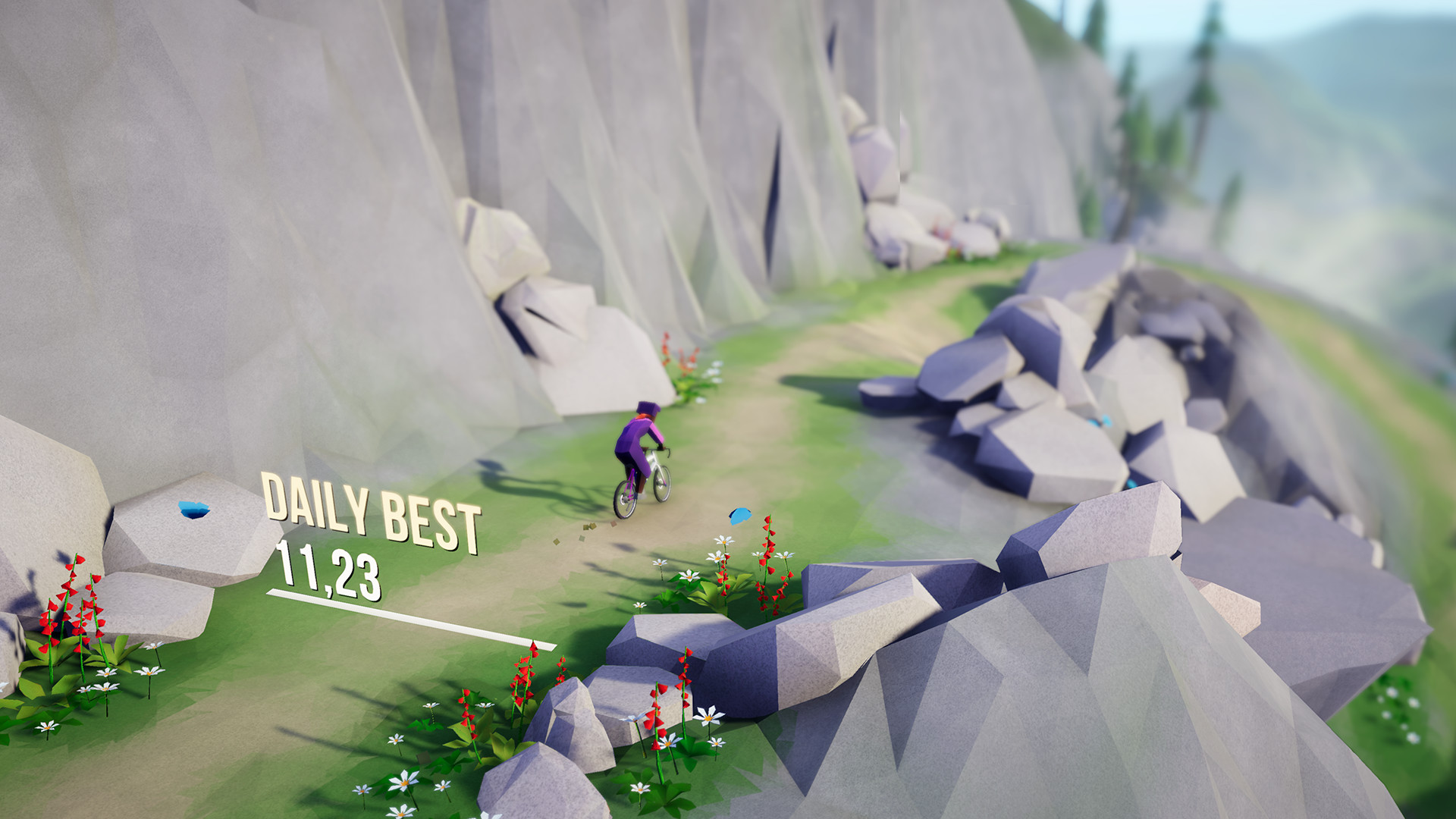 Lonely Mountains: Downhill screenshot