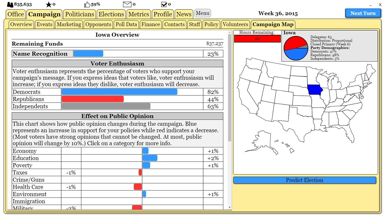 The Political Process screenshot