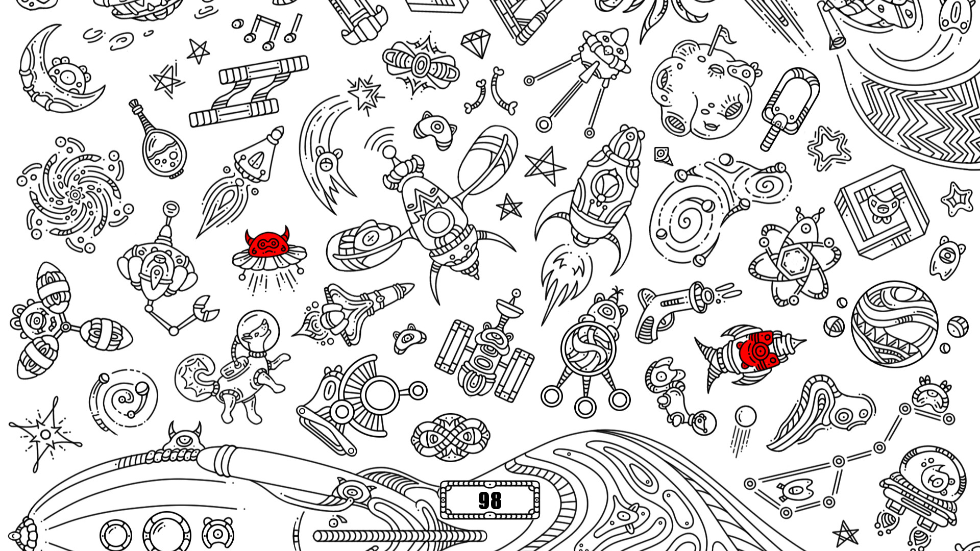 100 hidden aliens screenshot