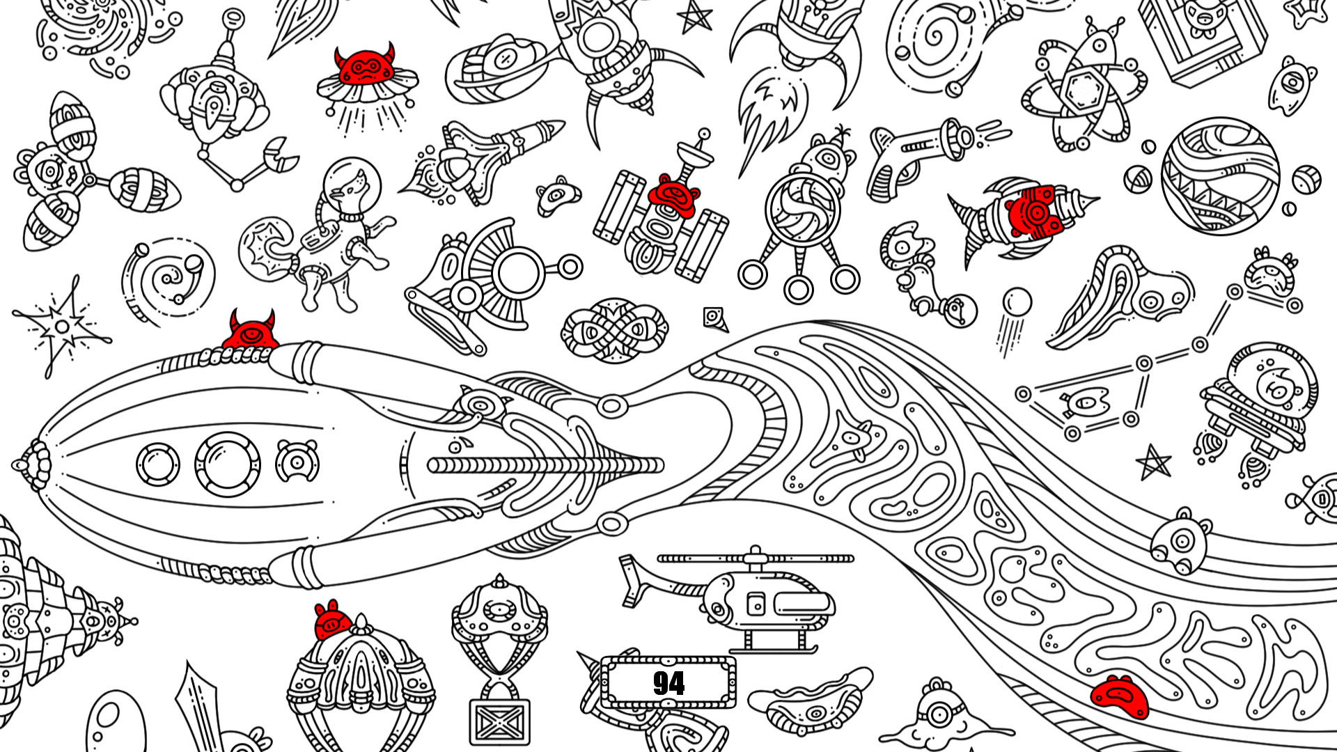 100 hidden aliens screenshot
