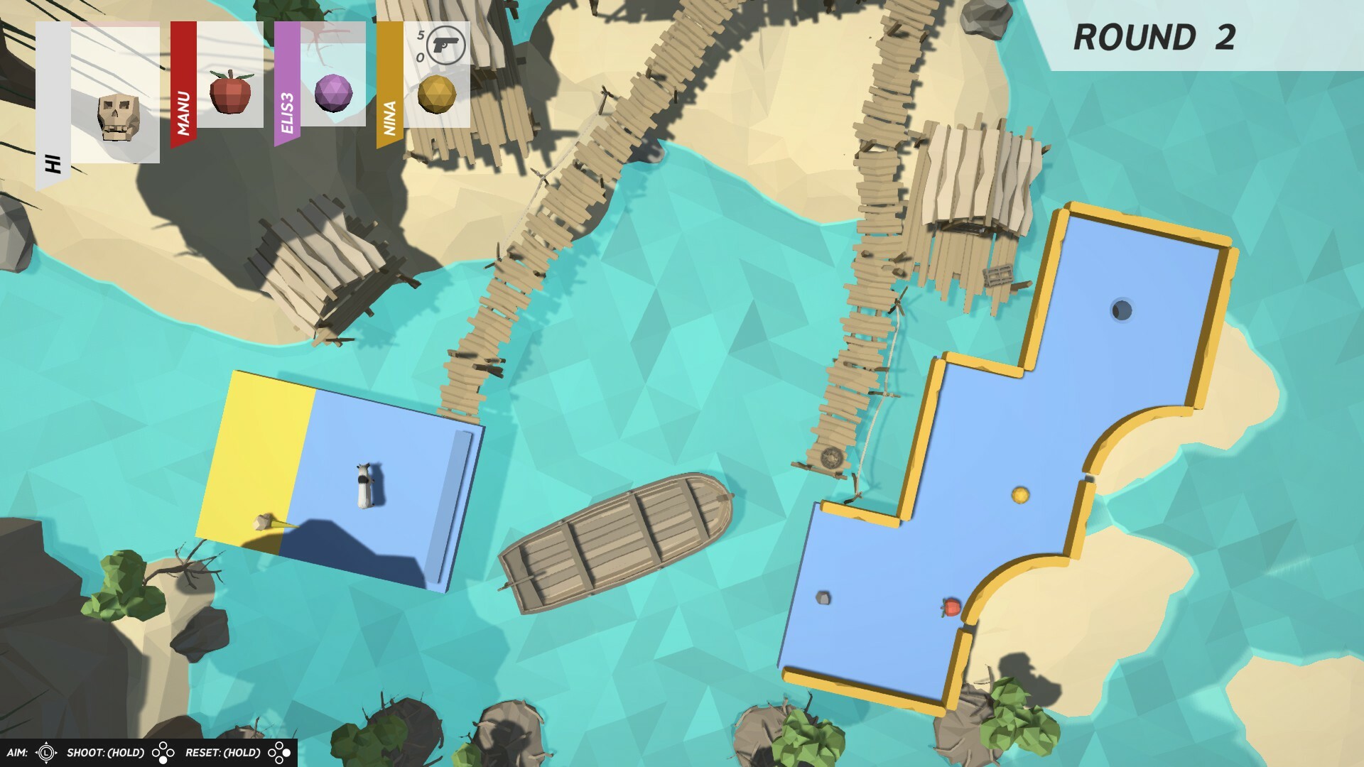 Minigolf screenshot