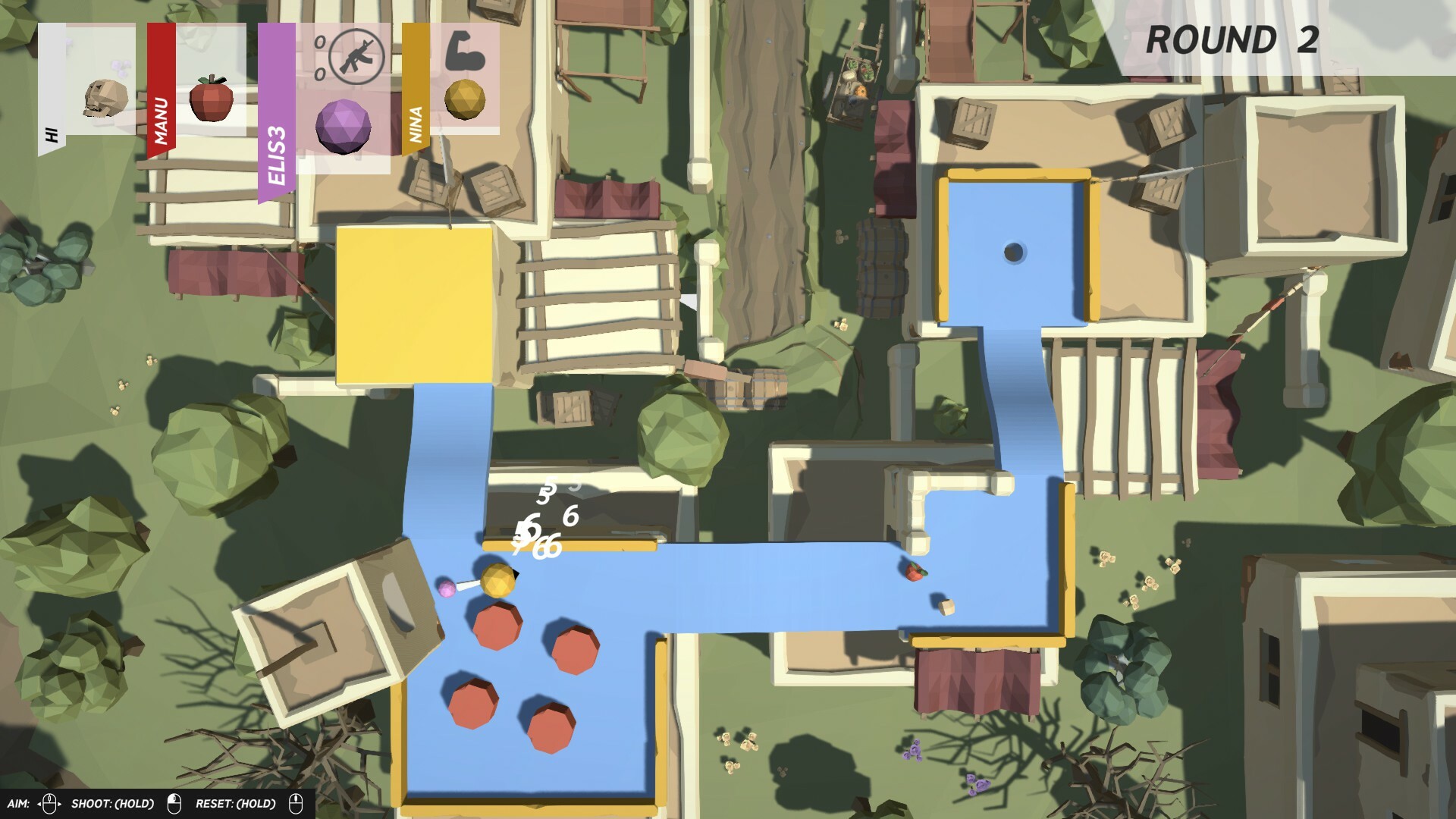 Minigolf screenshot