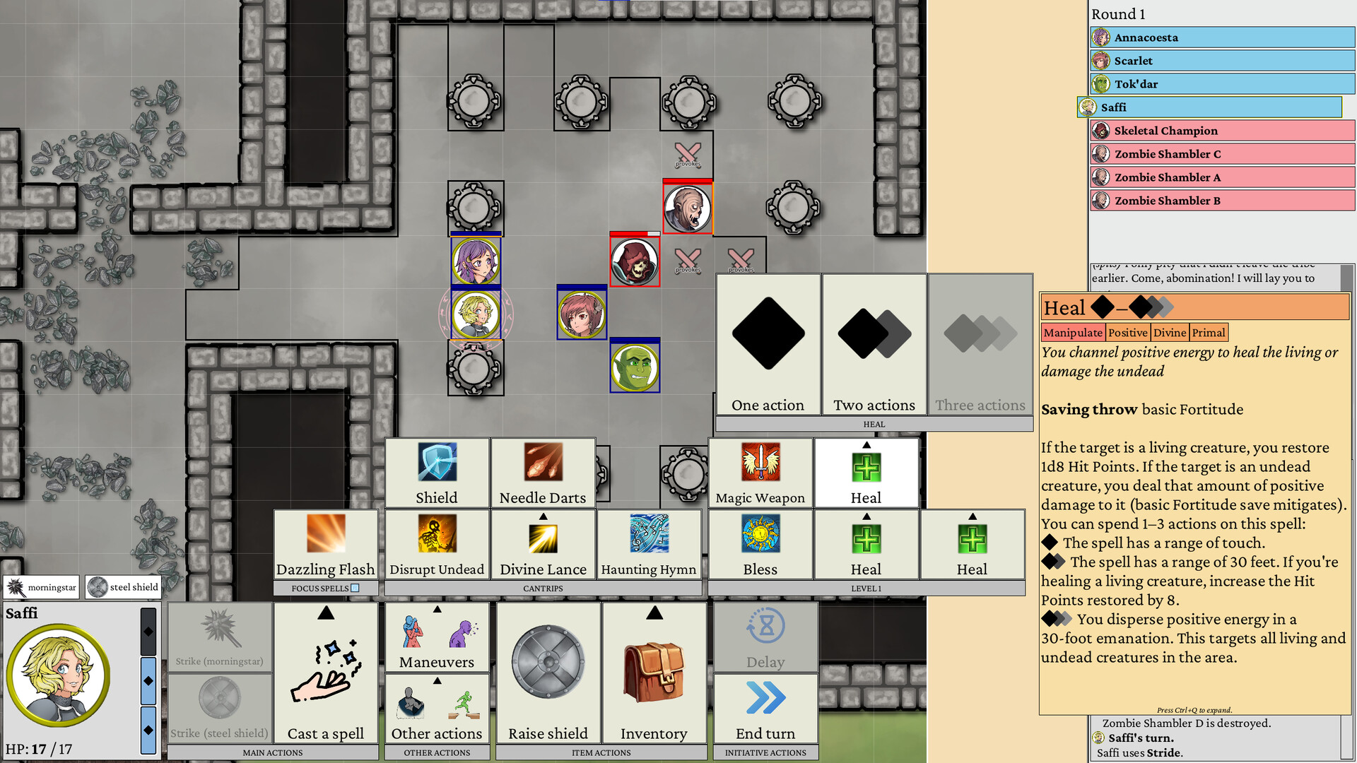 Dawnsbury Days screenshot