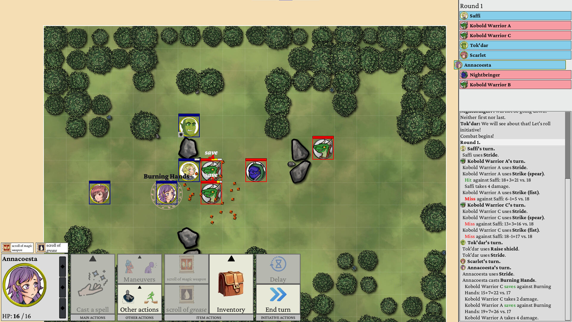 Dawnsbury Days screenshot