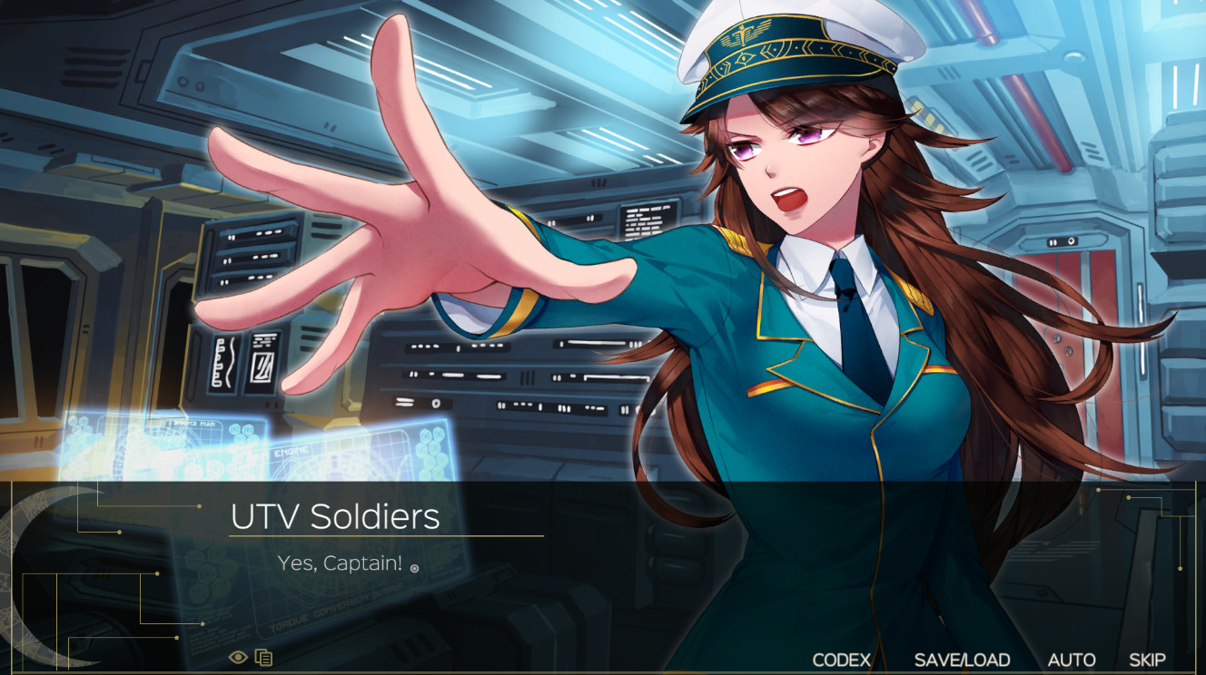 Sierra Ops - Space Strategy Visual Novel screenshot