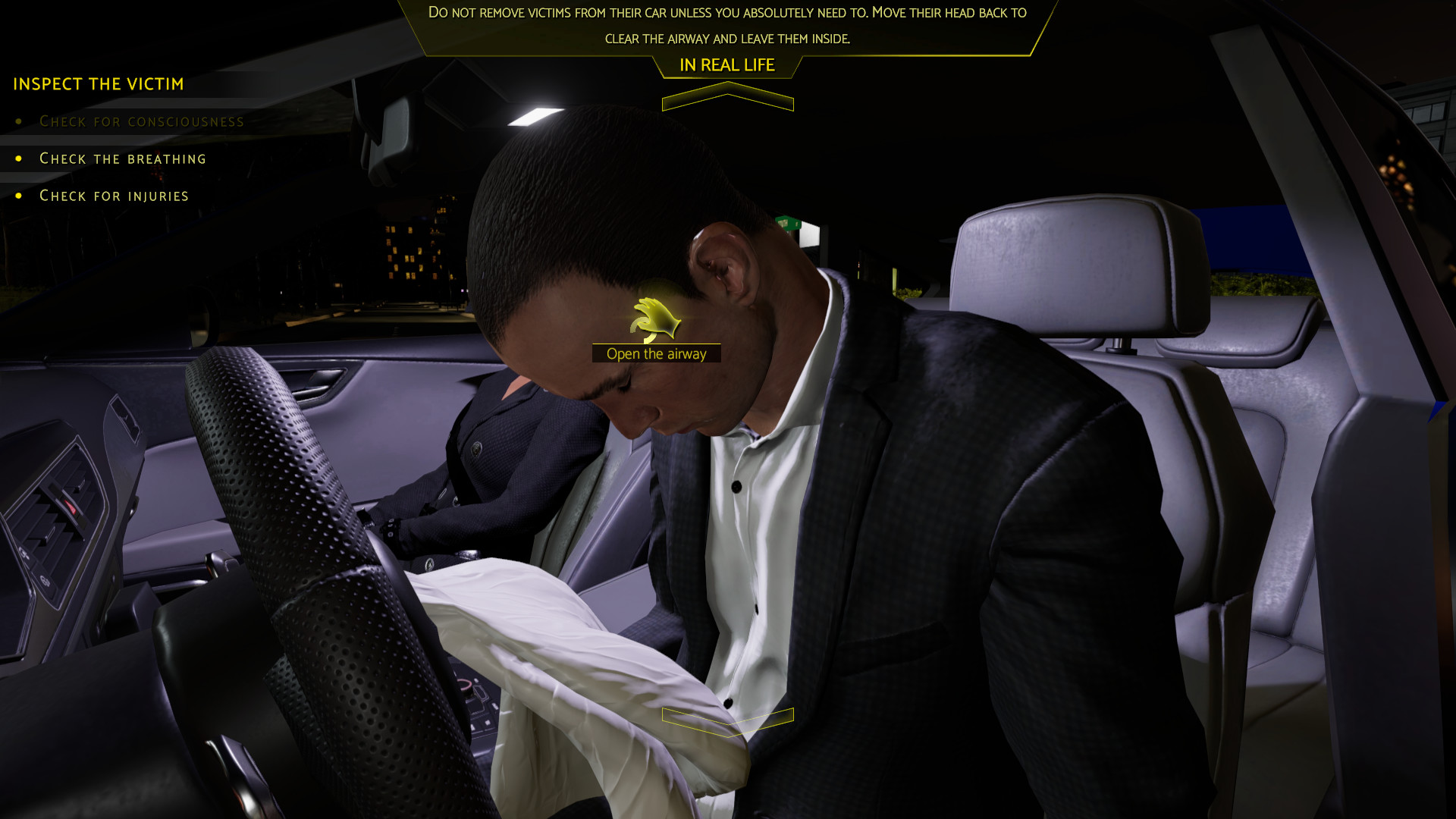 Accident screenshot