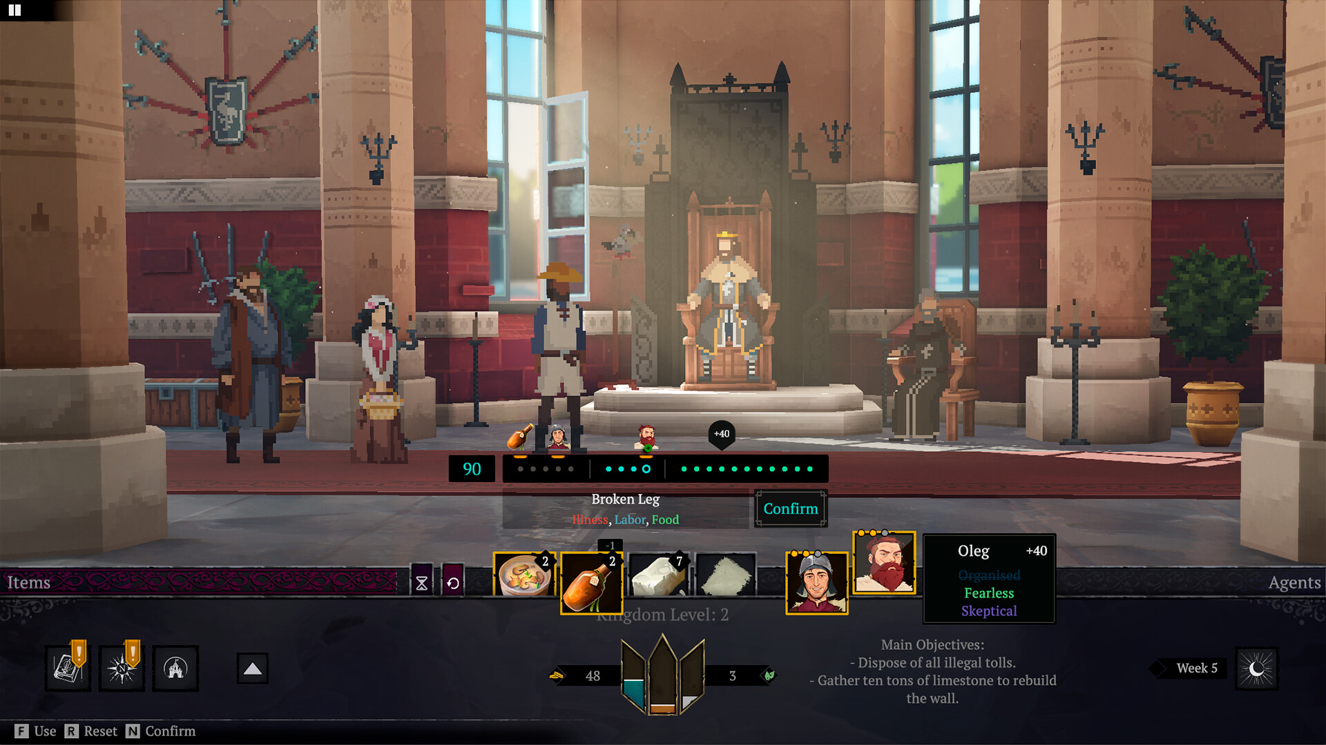 Yes, Your Grace 2: Snowfall screenshot
