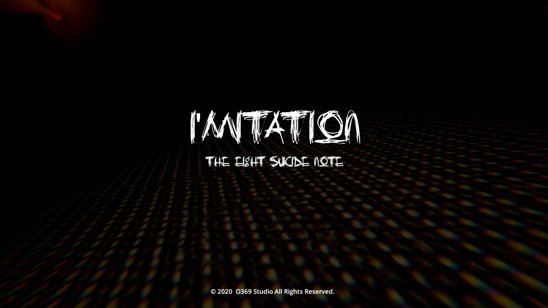 I'mitation The Eight Suicide Note screenshot