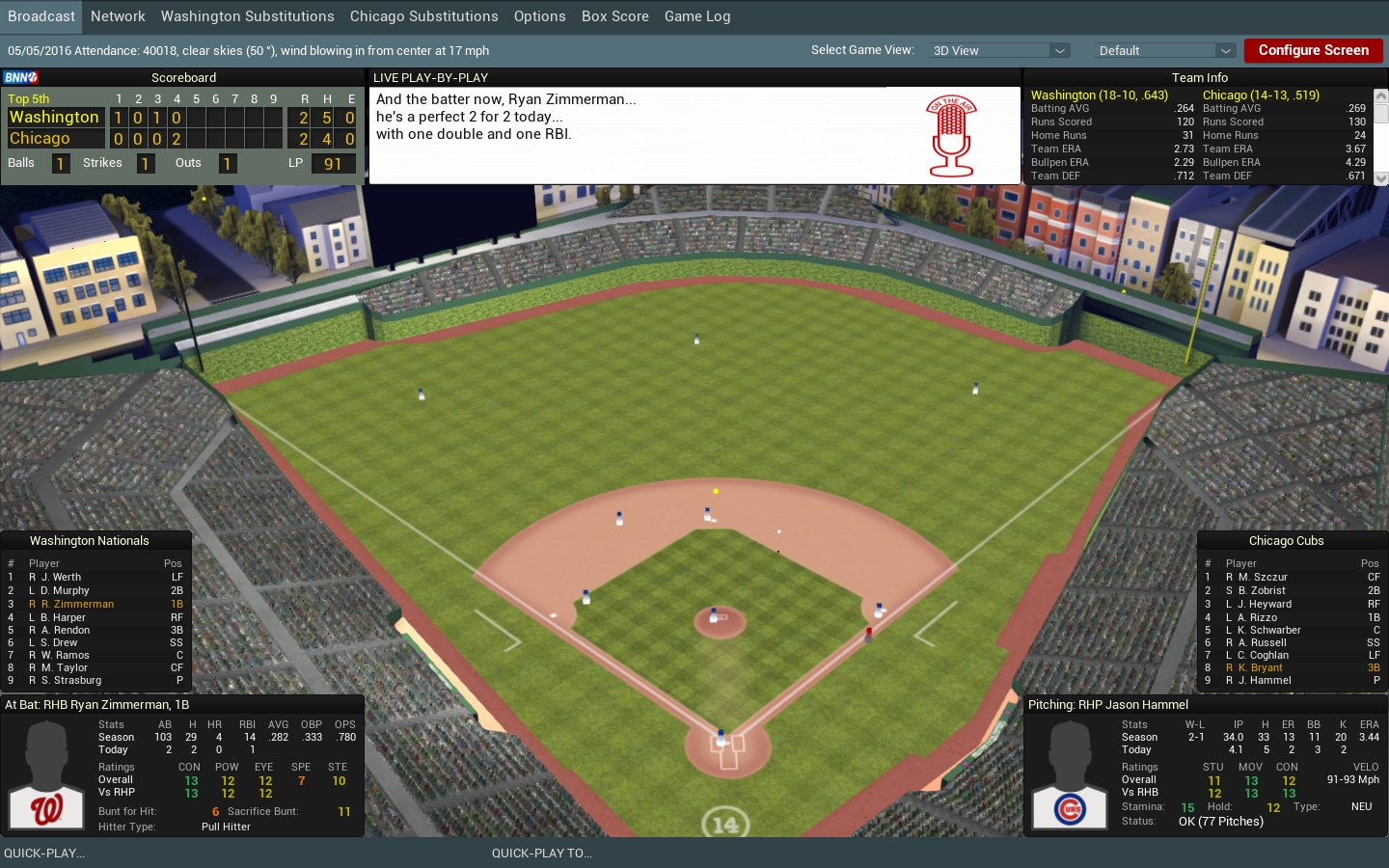 Out of the Park Baseball 17 screenshot