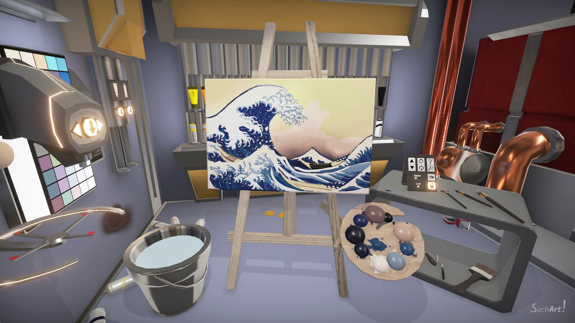 SuchArt: Genius Artist Simulator screenshot