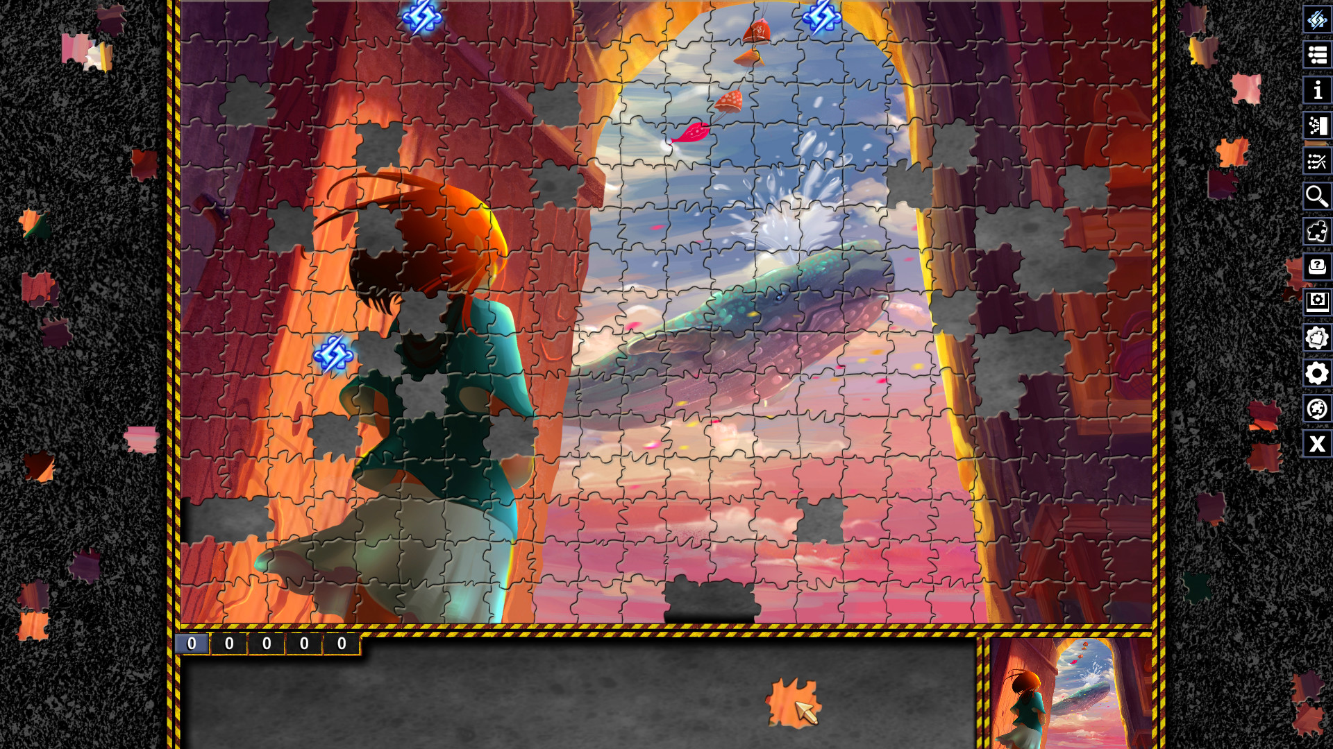 Pixel Puzzles Illustrations & Anime Jigsaw Puzzles screenshot