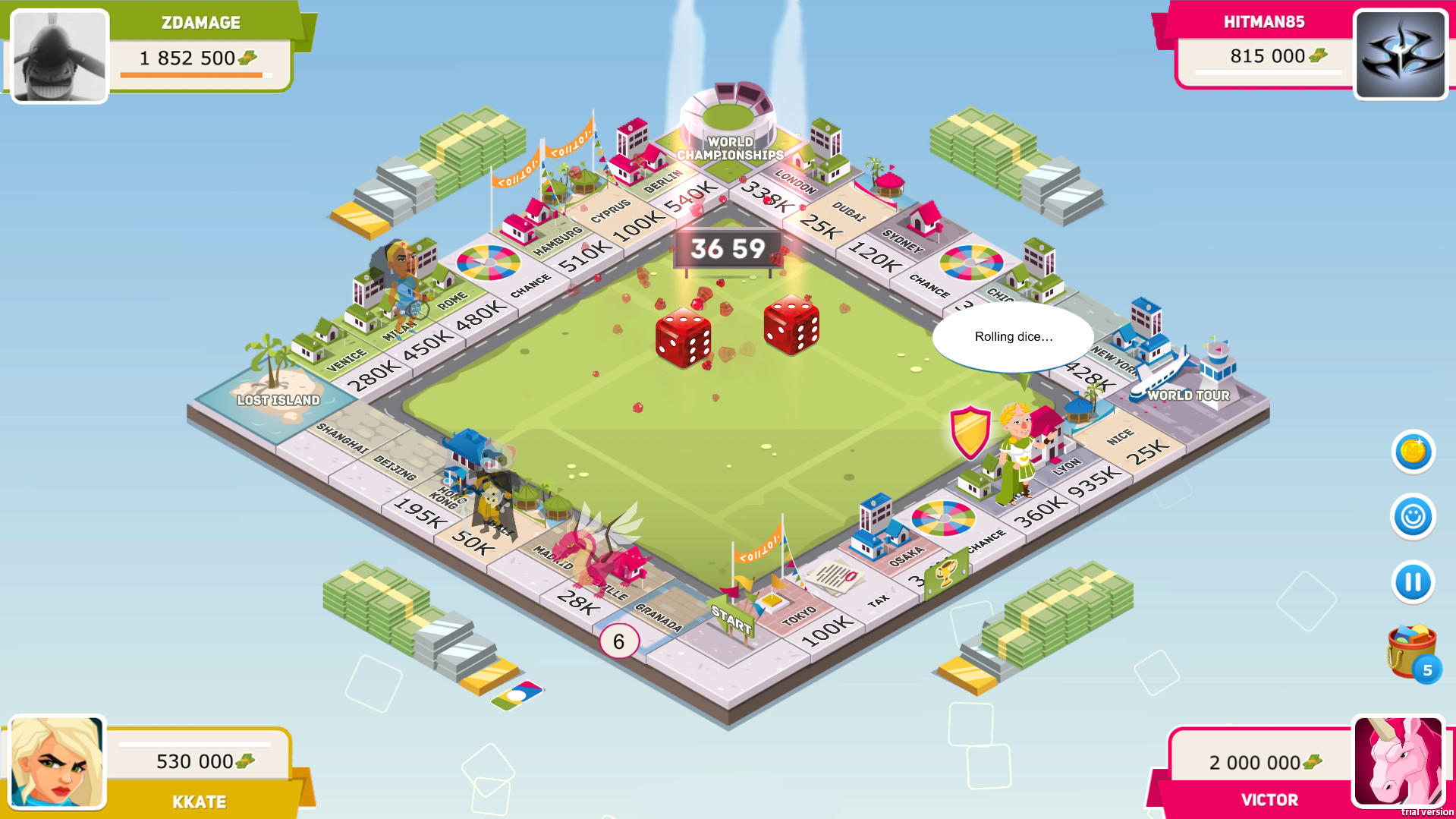 Business Tour - Board Game with Online Multiplayer(大富翁) screenshot