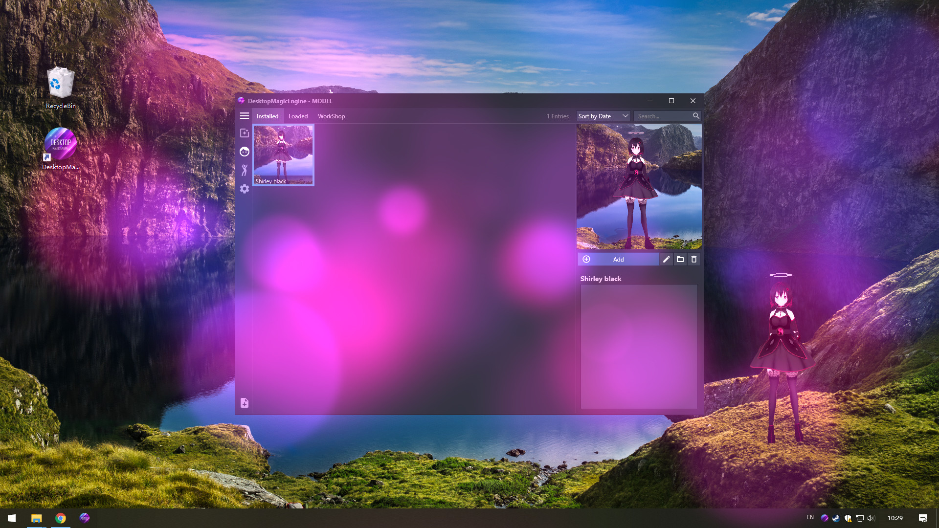 Desktop Magic Engine screenshot