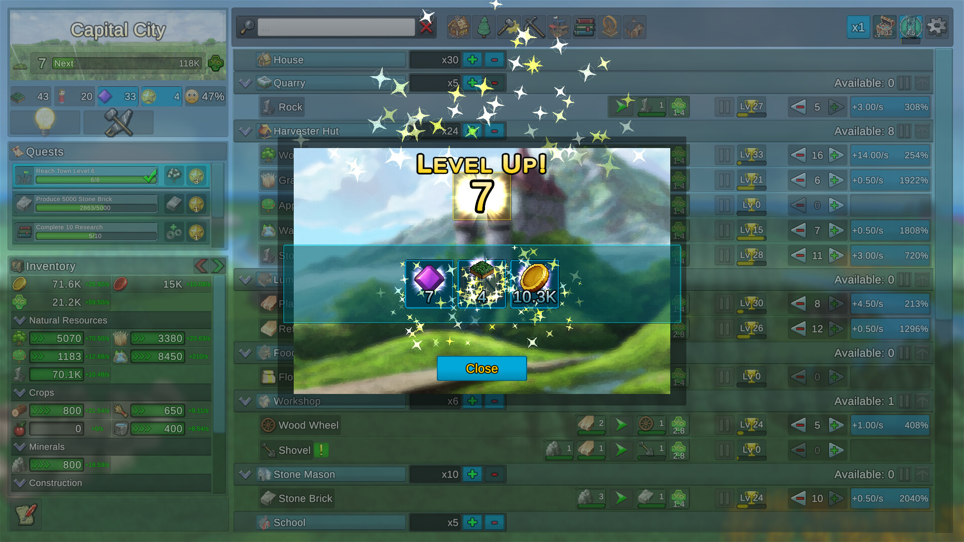 Factory Town Idle screenshot