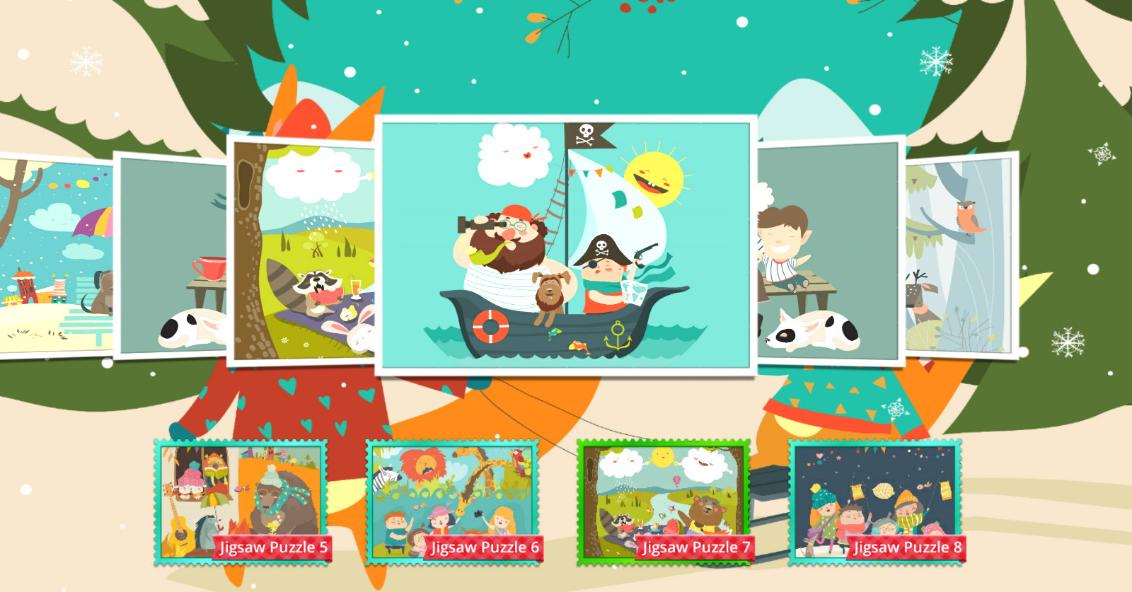 Children's Jigsaw Puzzles - Beautifully Illustrated screenshot