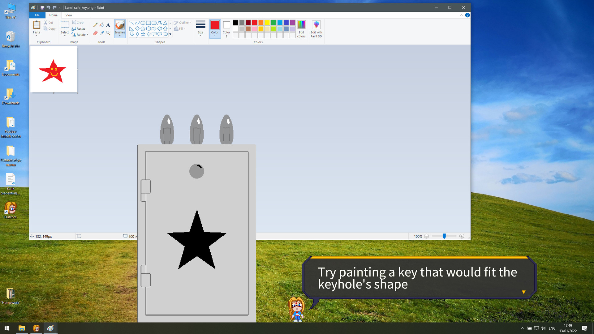 Outcore: Desktop Adventure screenshot