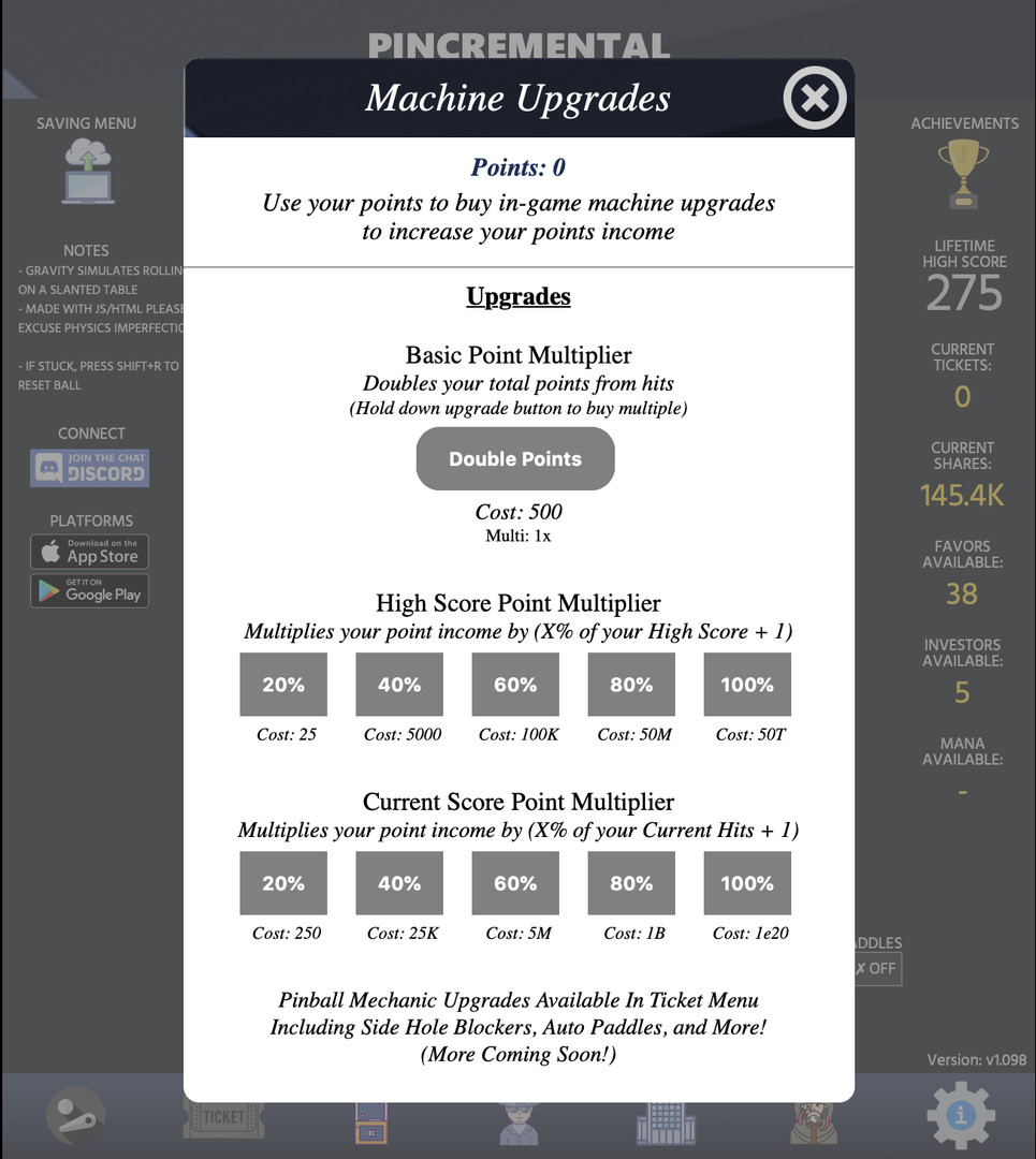 Pincremental screenshot