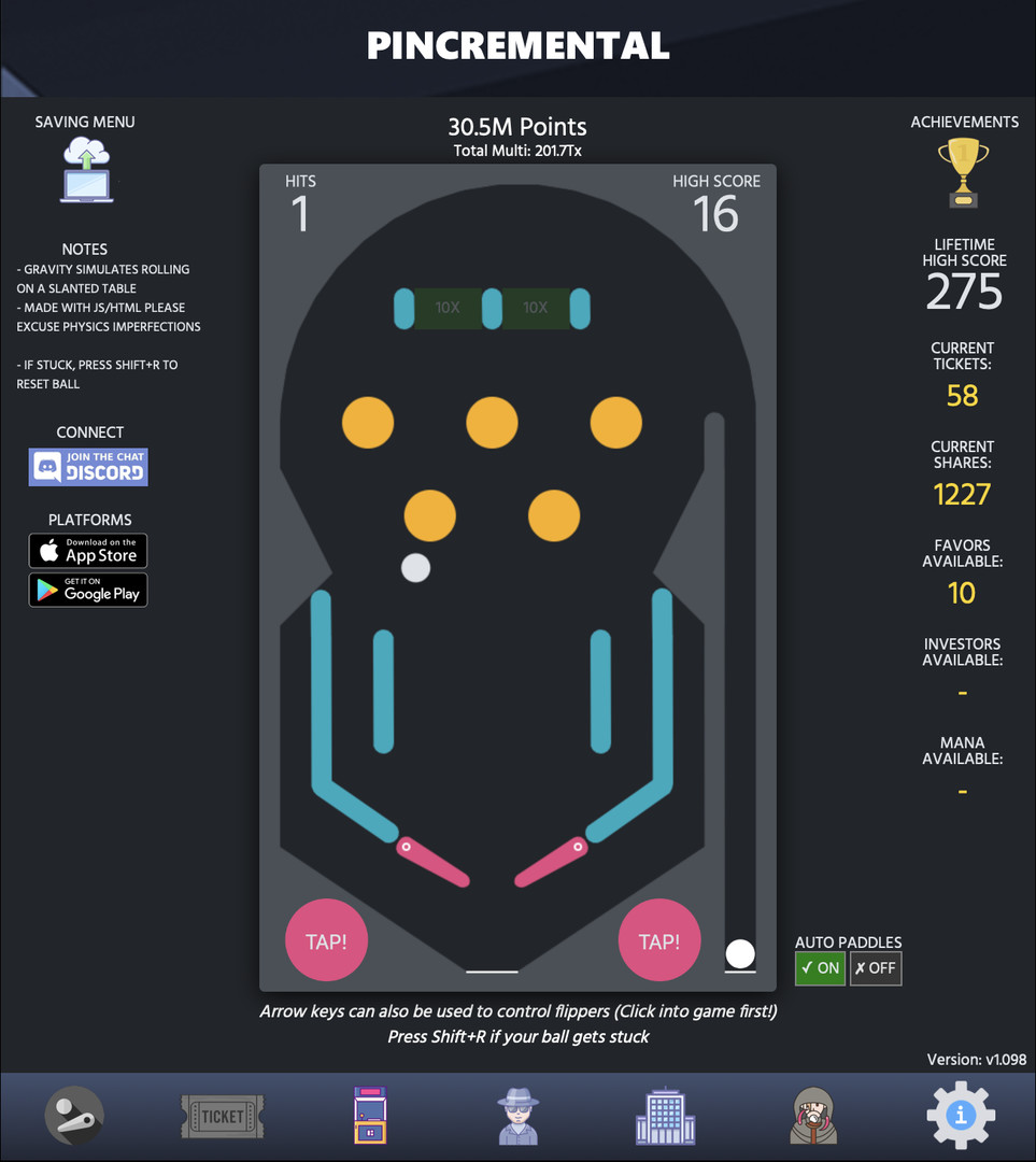 Pincremental screenshot