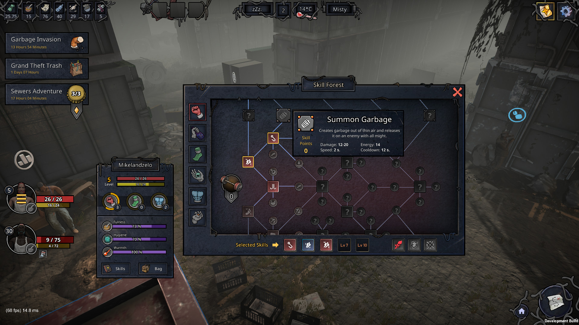 Garbage screenshot