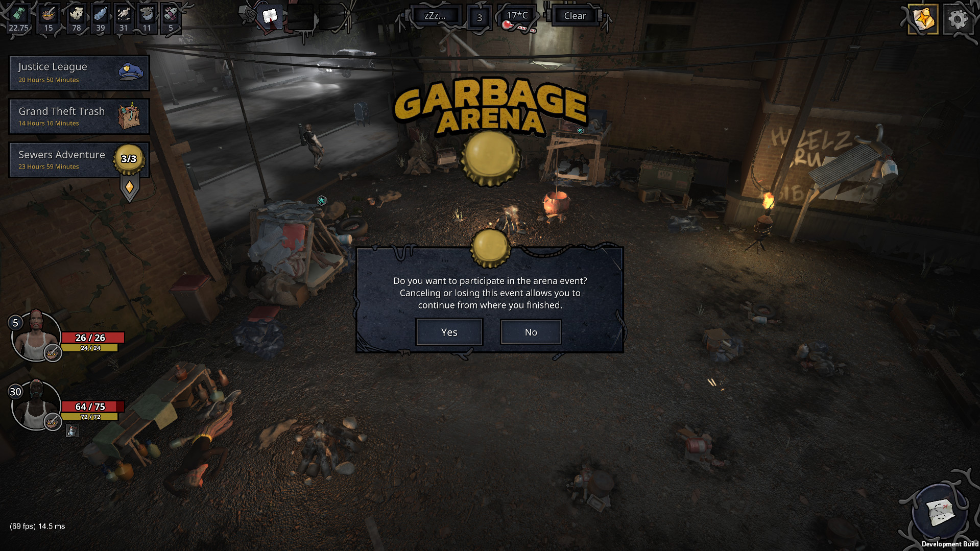 Garbage screenshot
