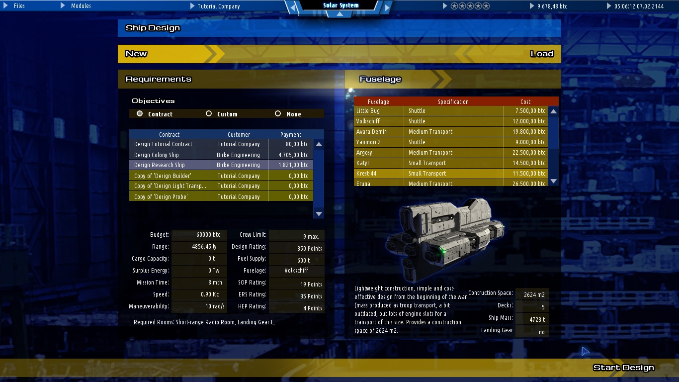 Starship Corporation screenshot