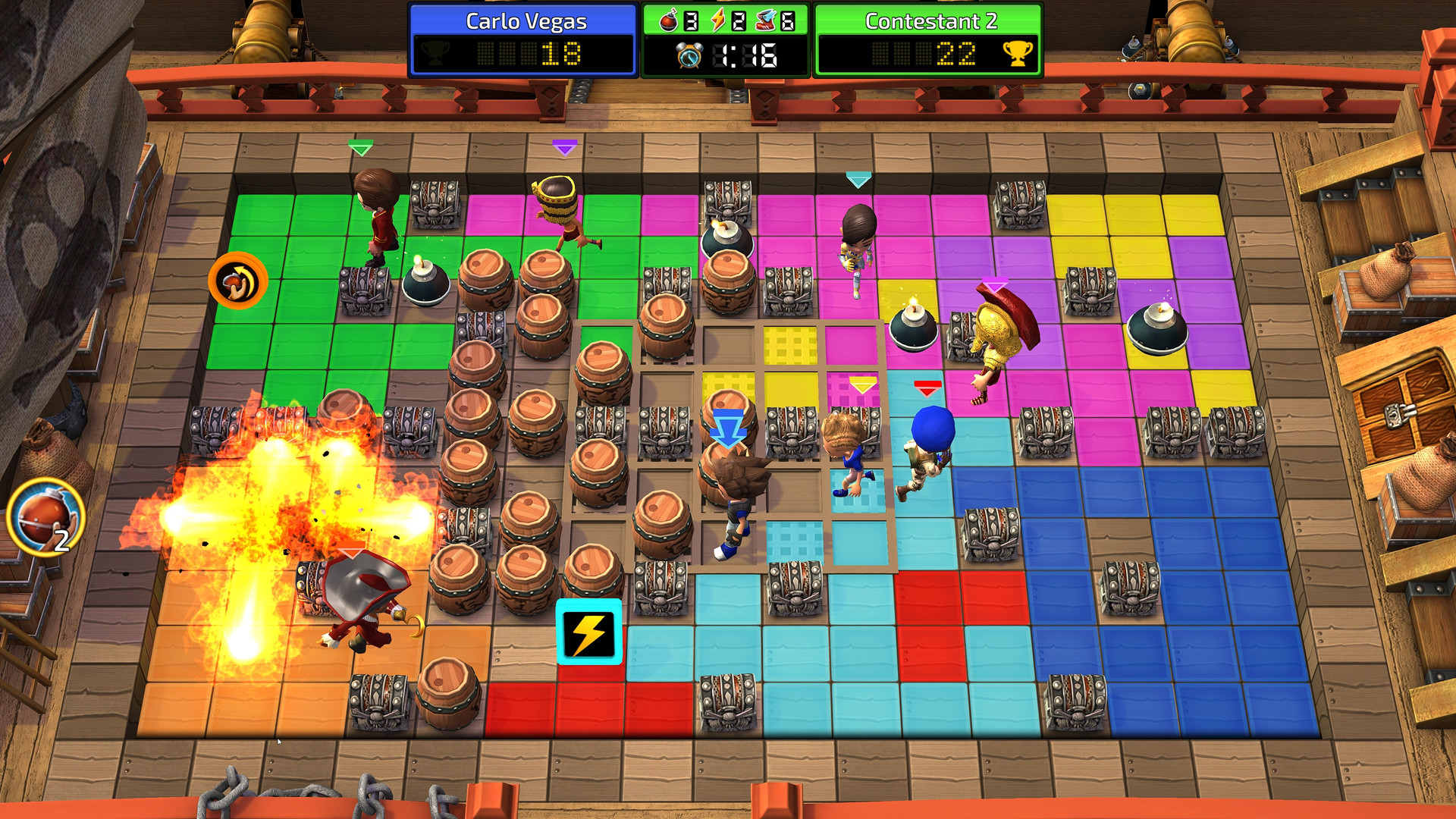 Blast Zone! Tournament screenshot