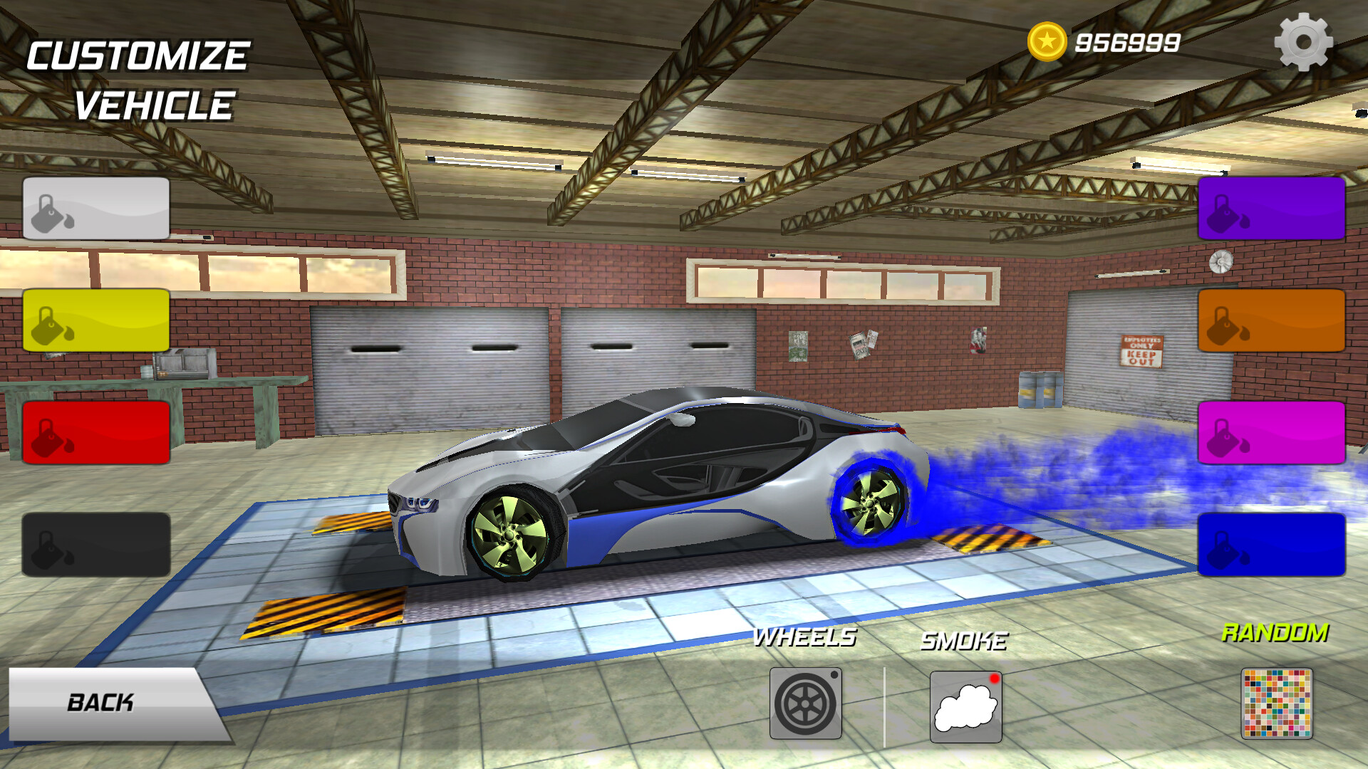 Drift racing car screenshot